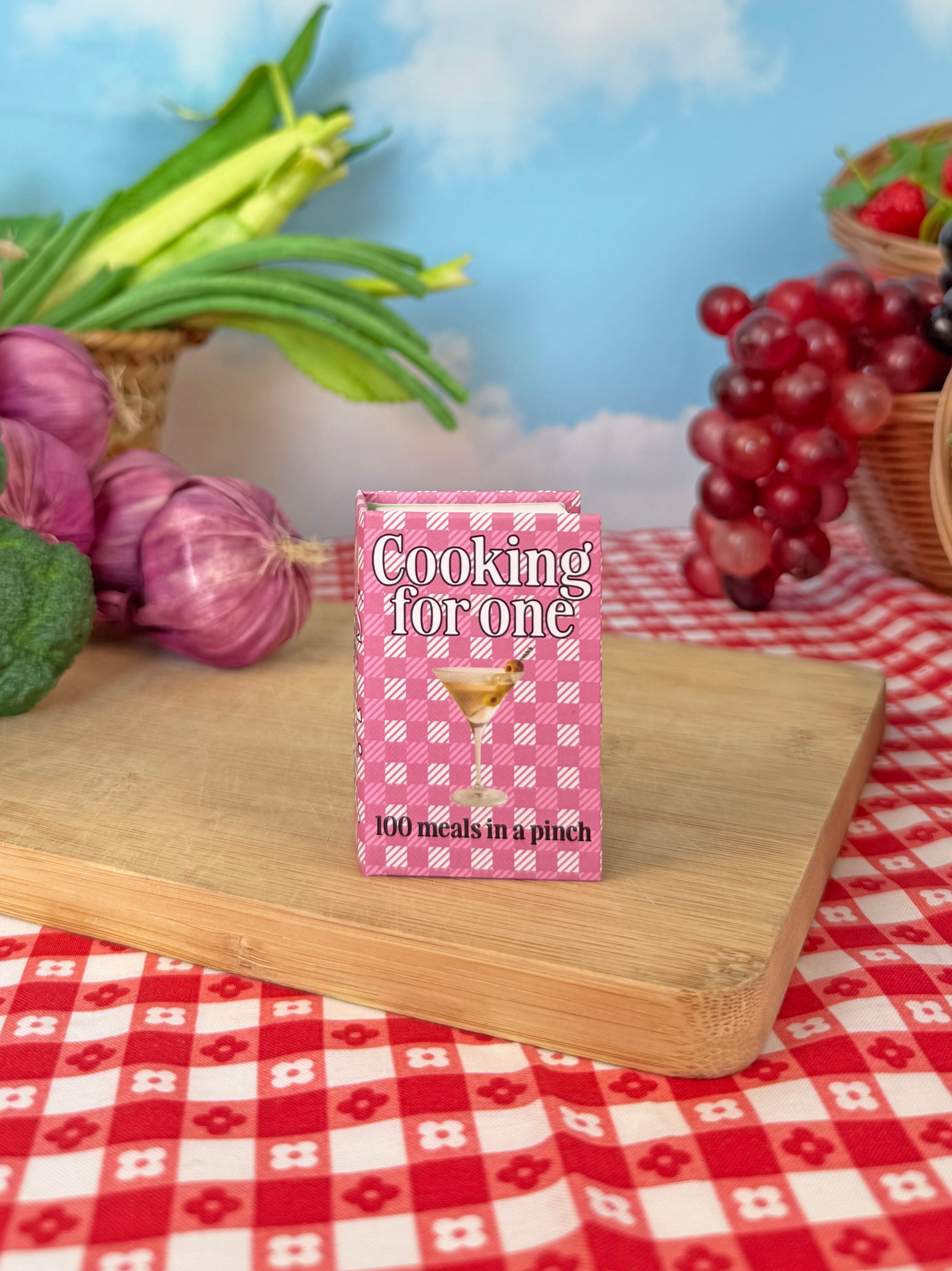 Cooking For One Cookbook Matches