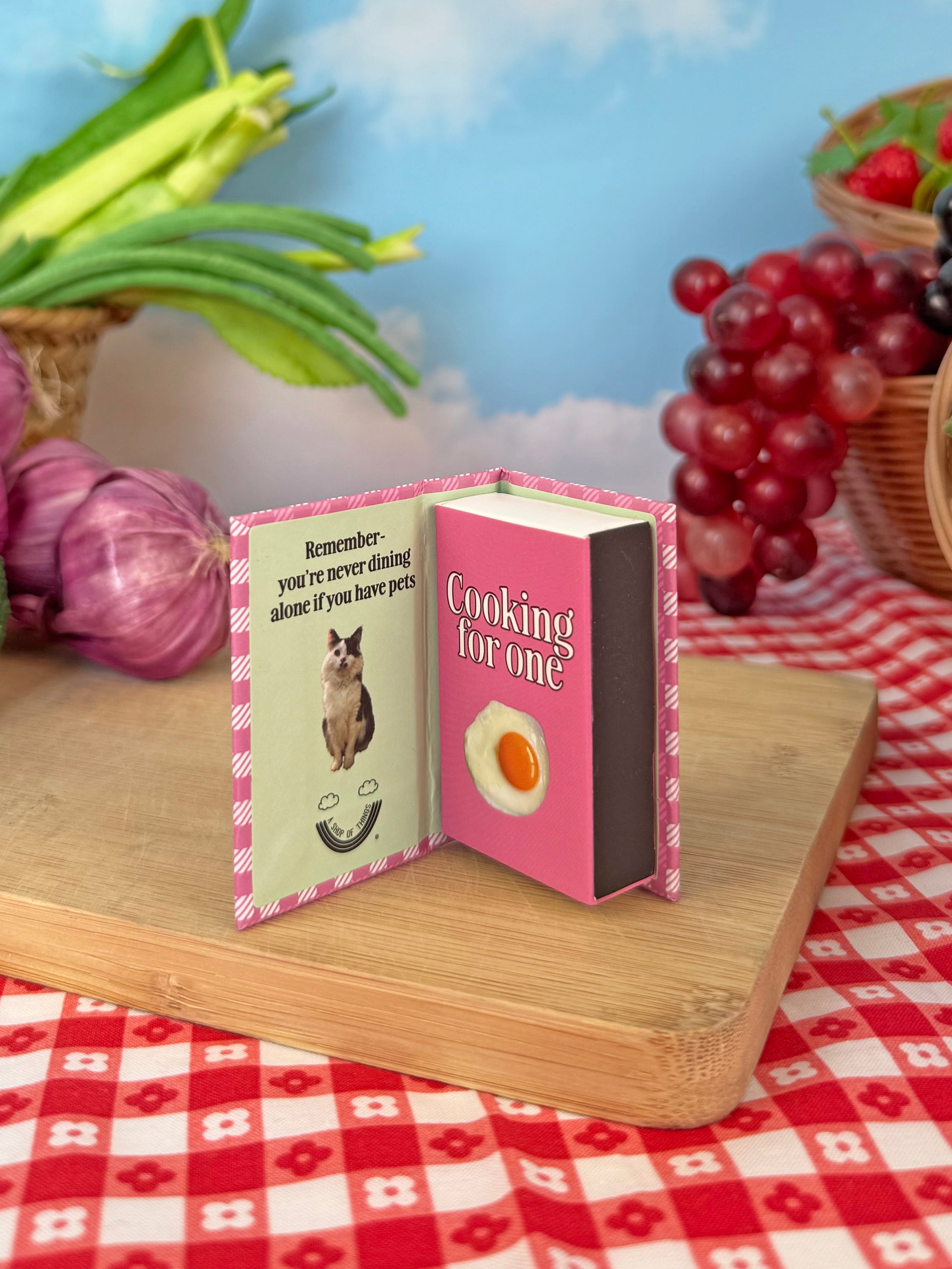 Cooking For One Cookbook Matches