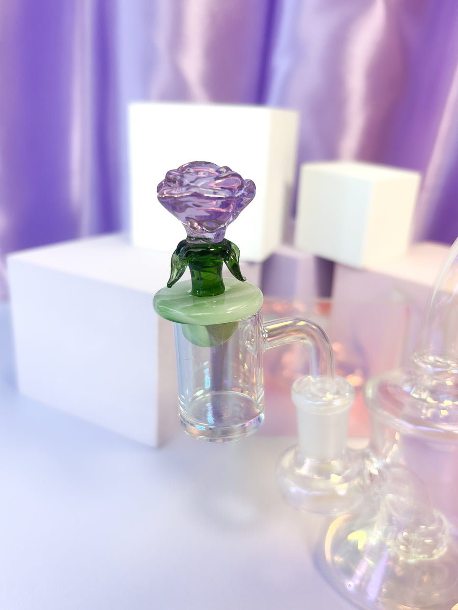 Rose Carb Cap