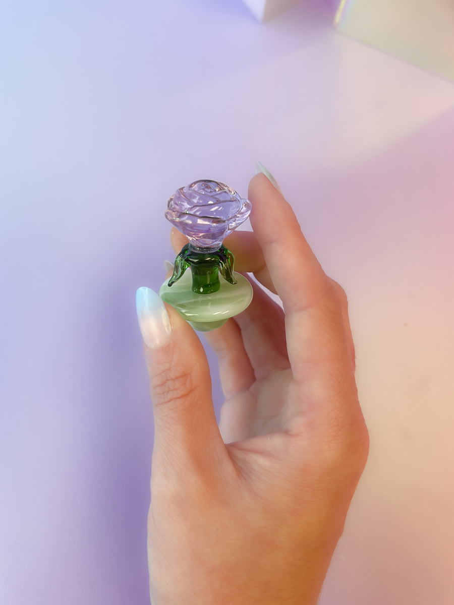 Rose Carb Cap