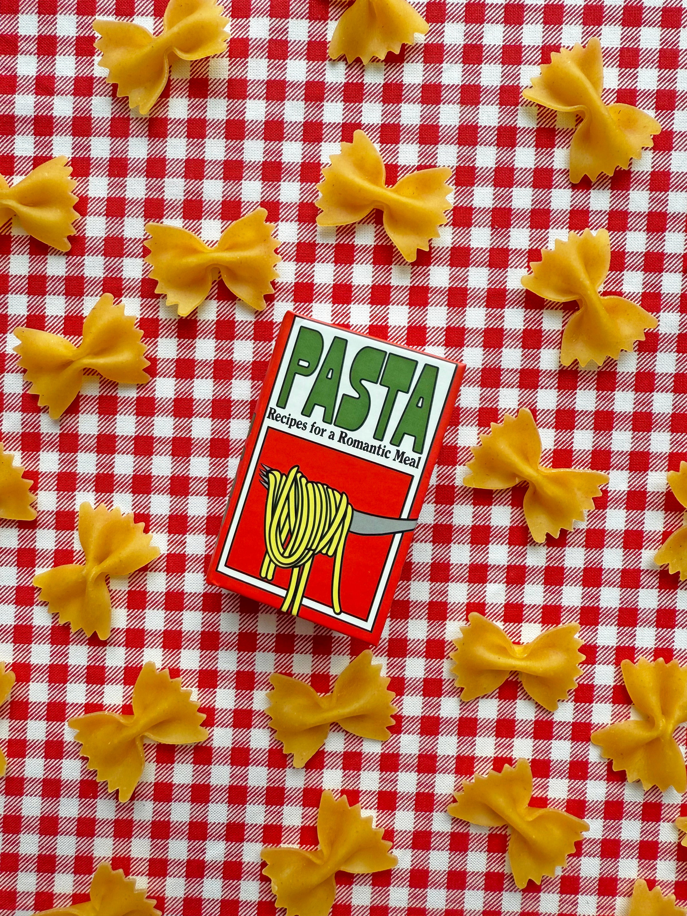 Pasta Cookbook Matches