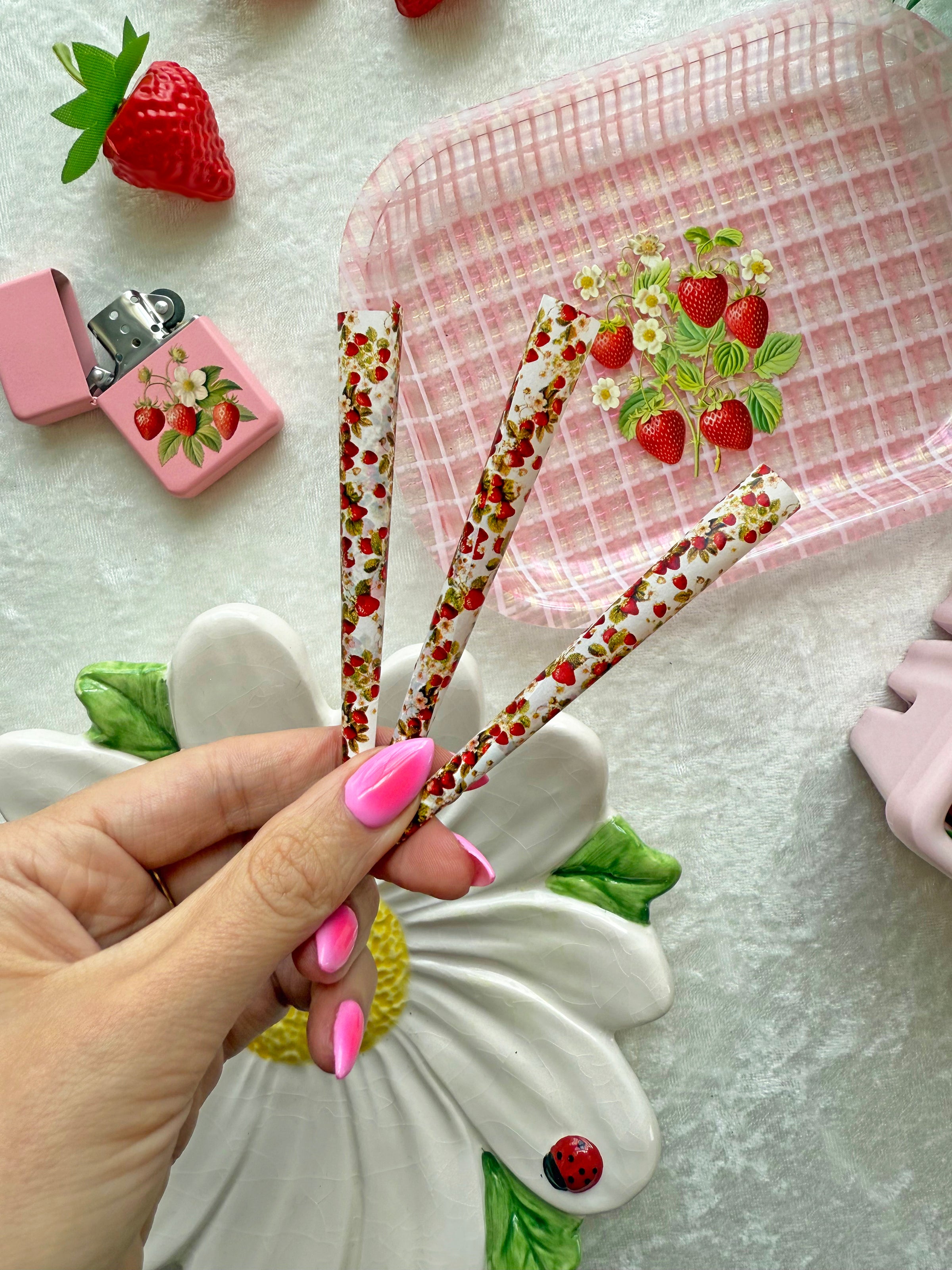 Strawberry Cones - 9 pack