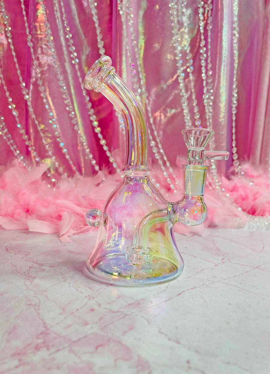 Belle of the Ball Water Pipe- Iridescent