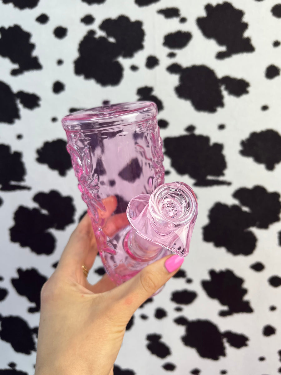 Cowboy Boot Bong - Pink
