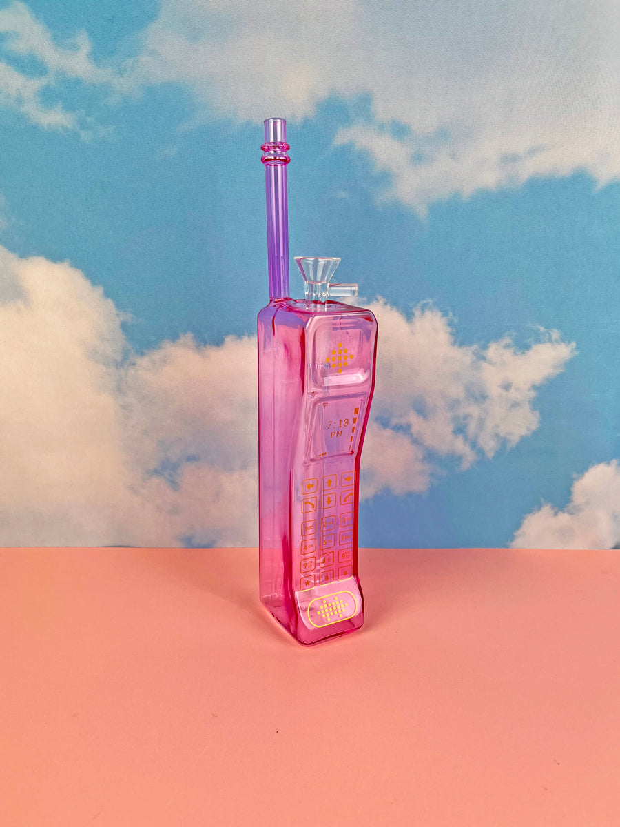 Cell Phone Bong- Pink