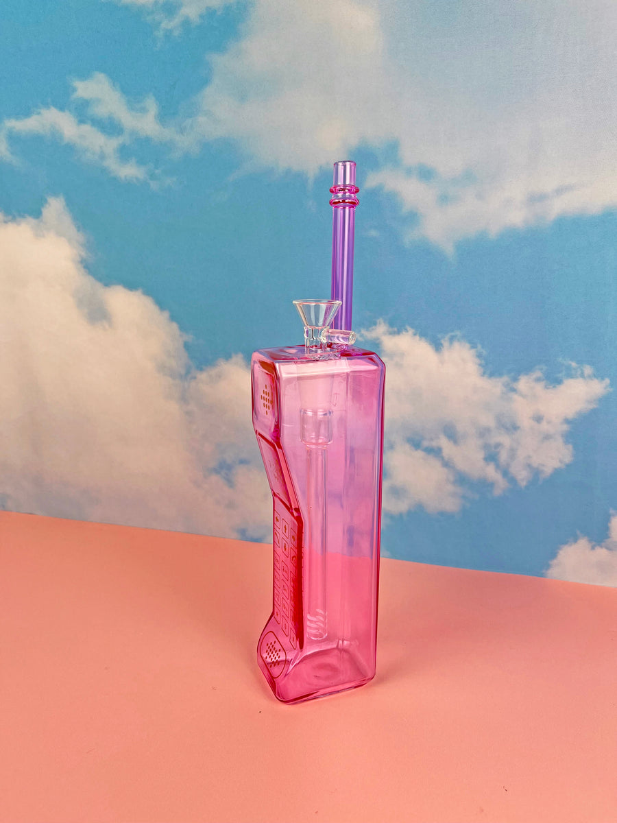 Cell Phone Bong- Pink