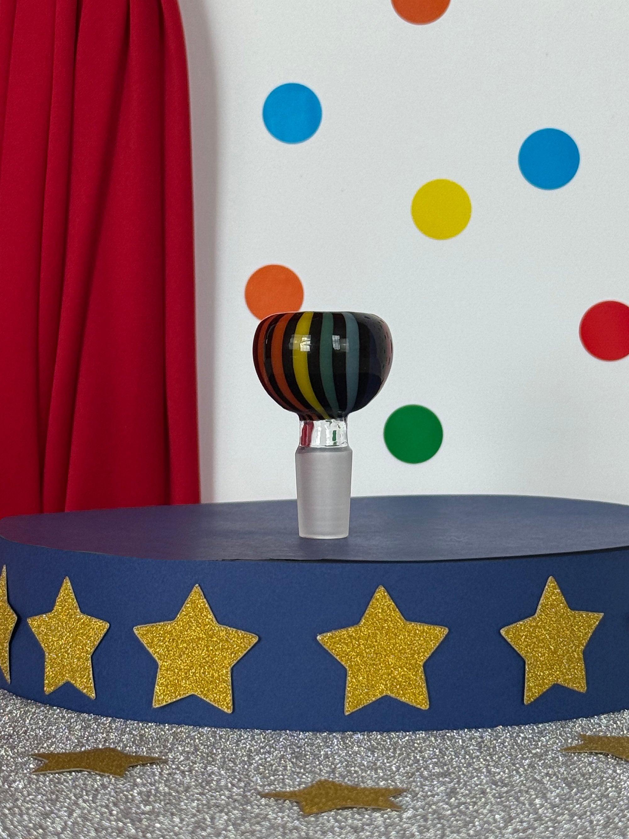 Rainbow Stripe Slide