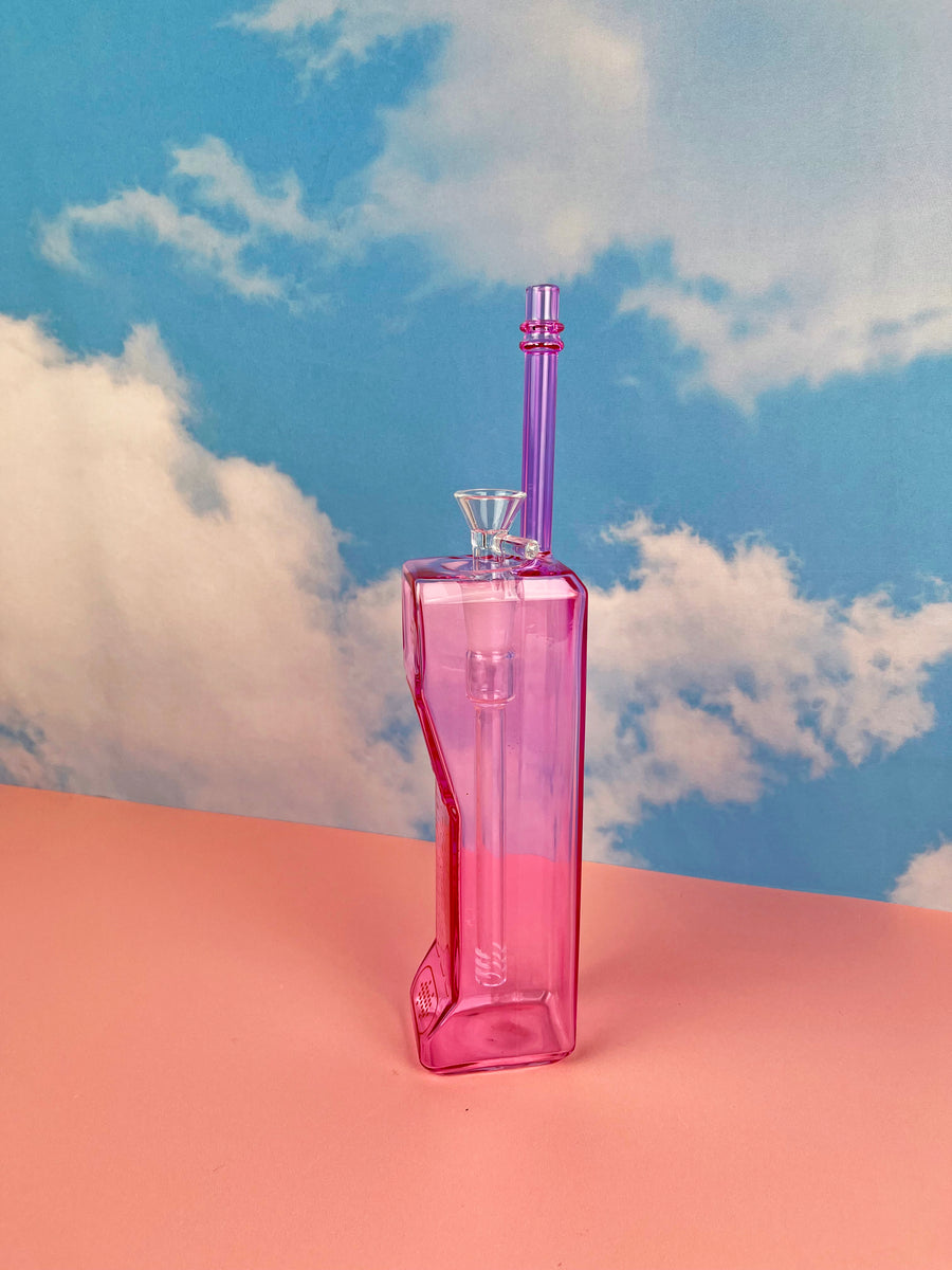 Cell Phone Bong- Pink