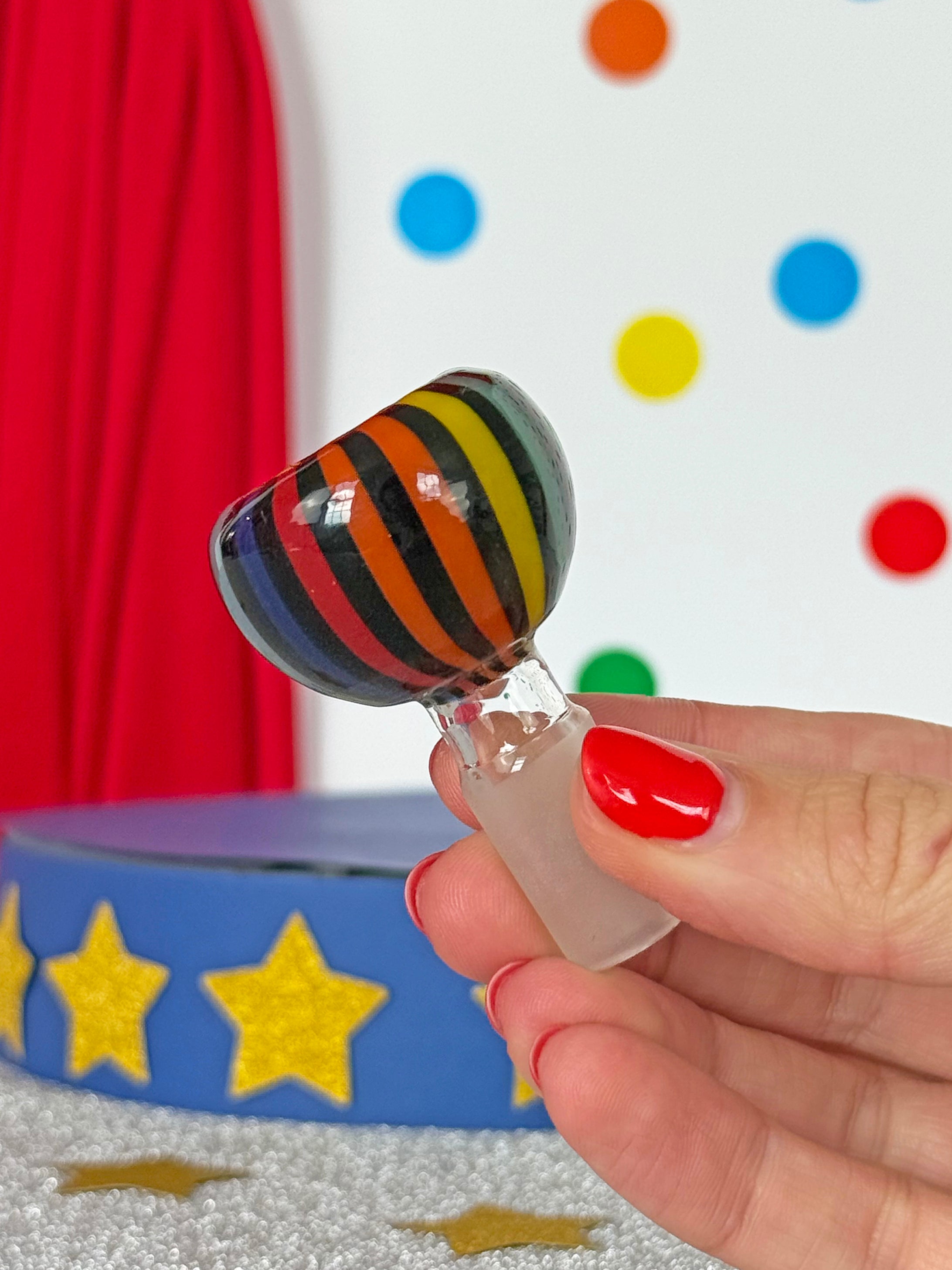 Rainbow Stripe Slide