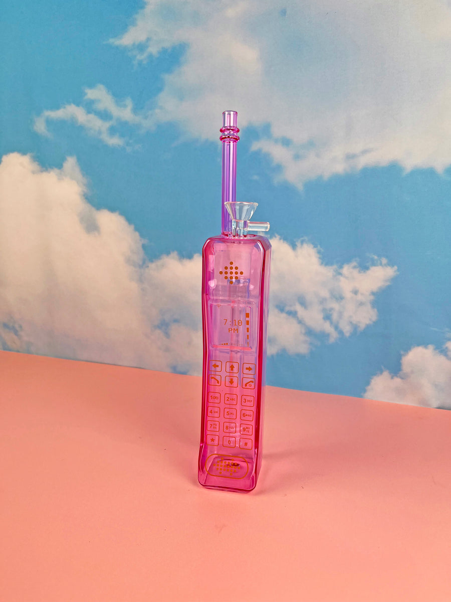 Cell Phone Bong- Pink