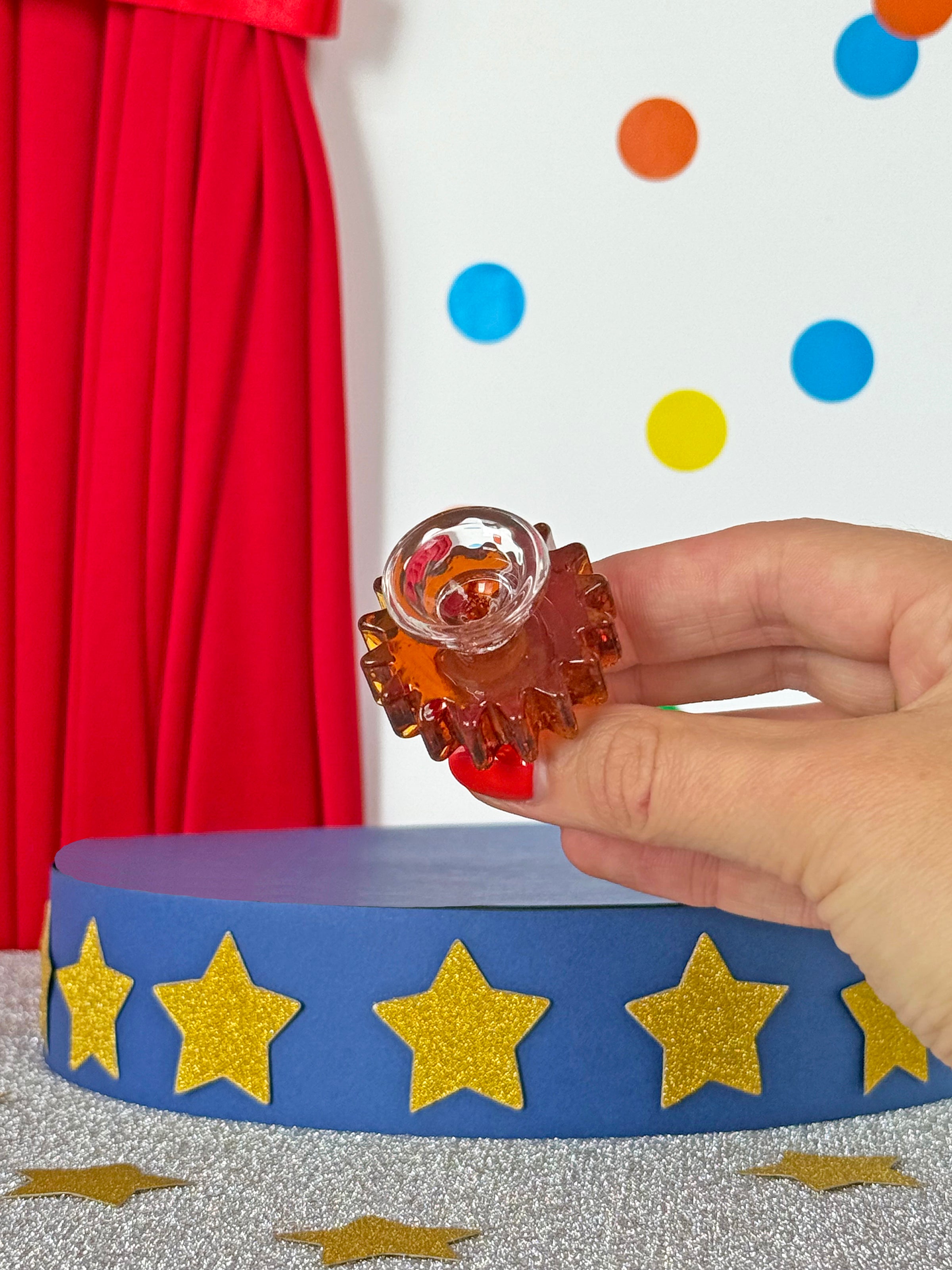 Starburst Slide- Amber