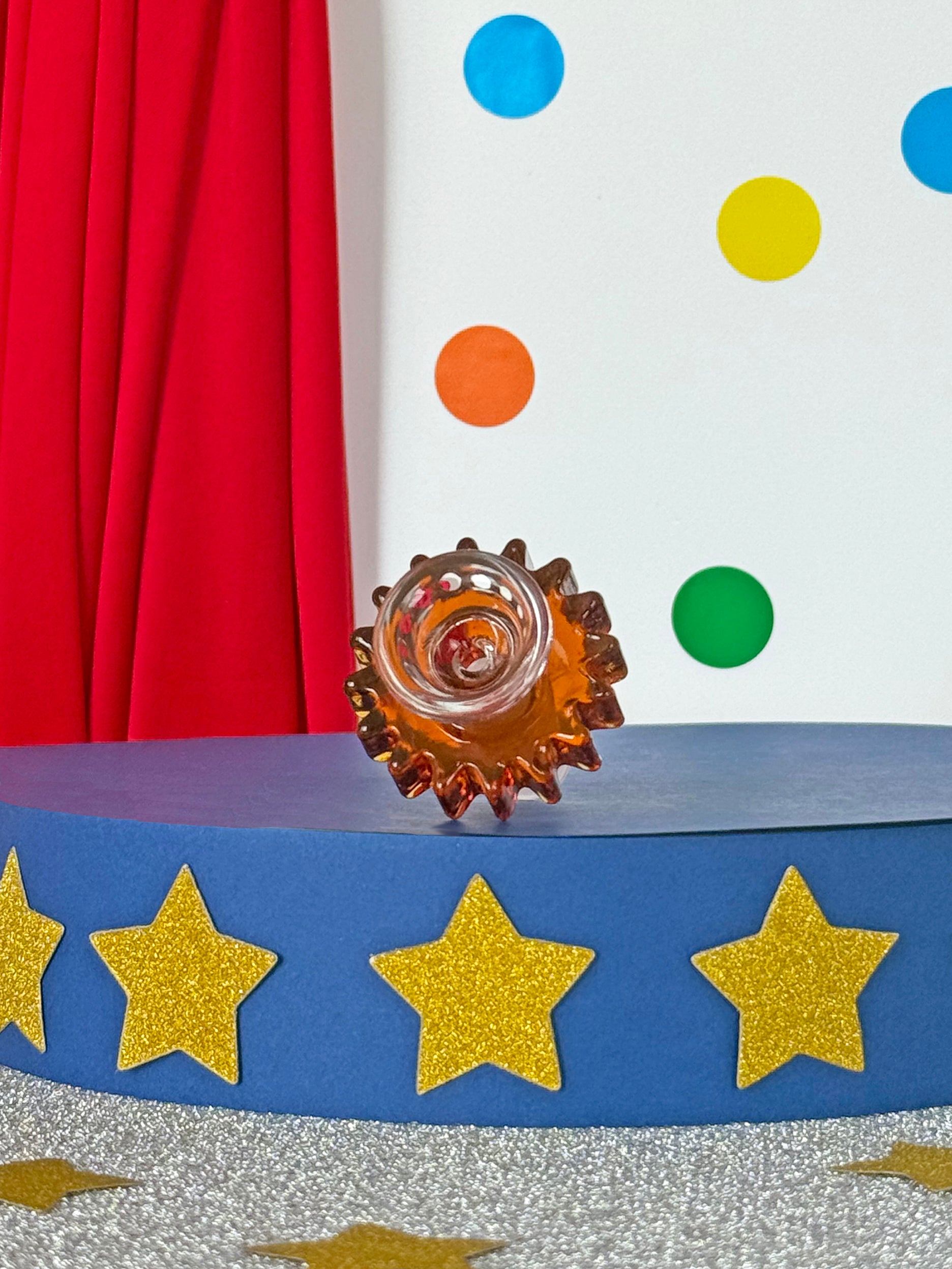 Starburst Slide- Amber