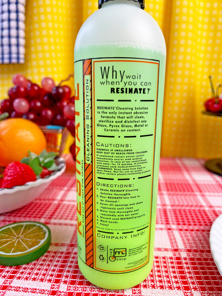 Resinate Cleaning Solution