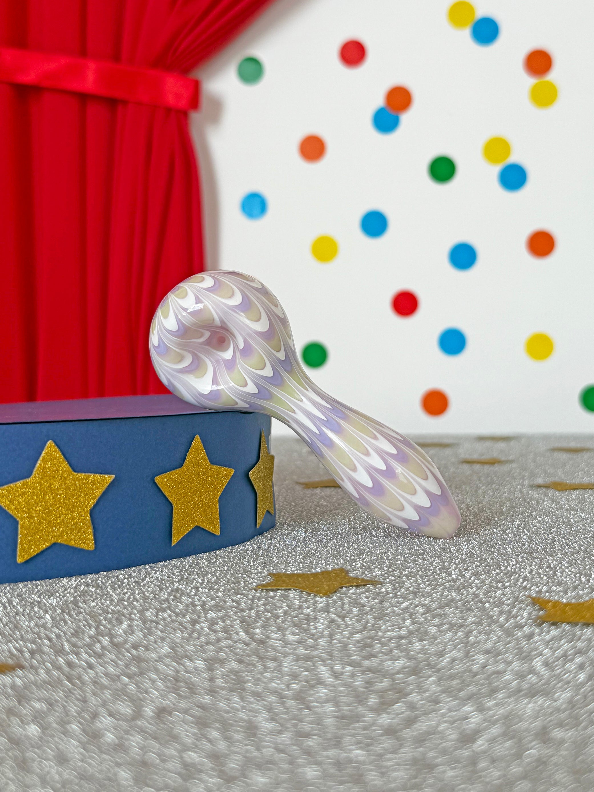 Cotton Candy Swirl Pipe