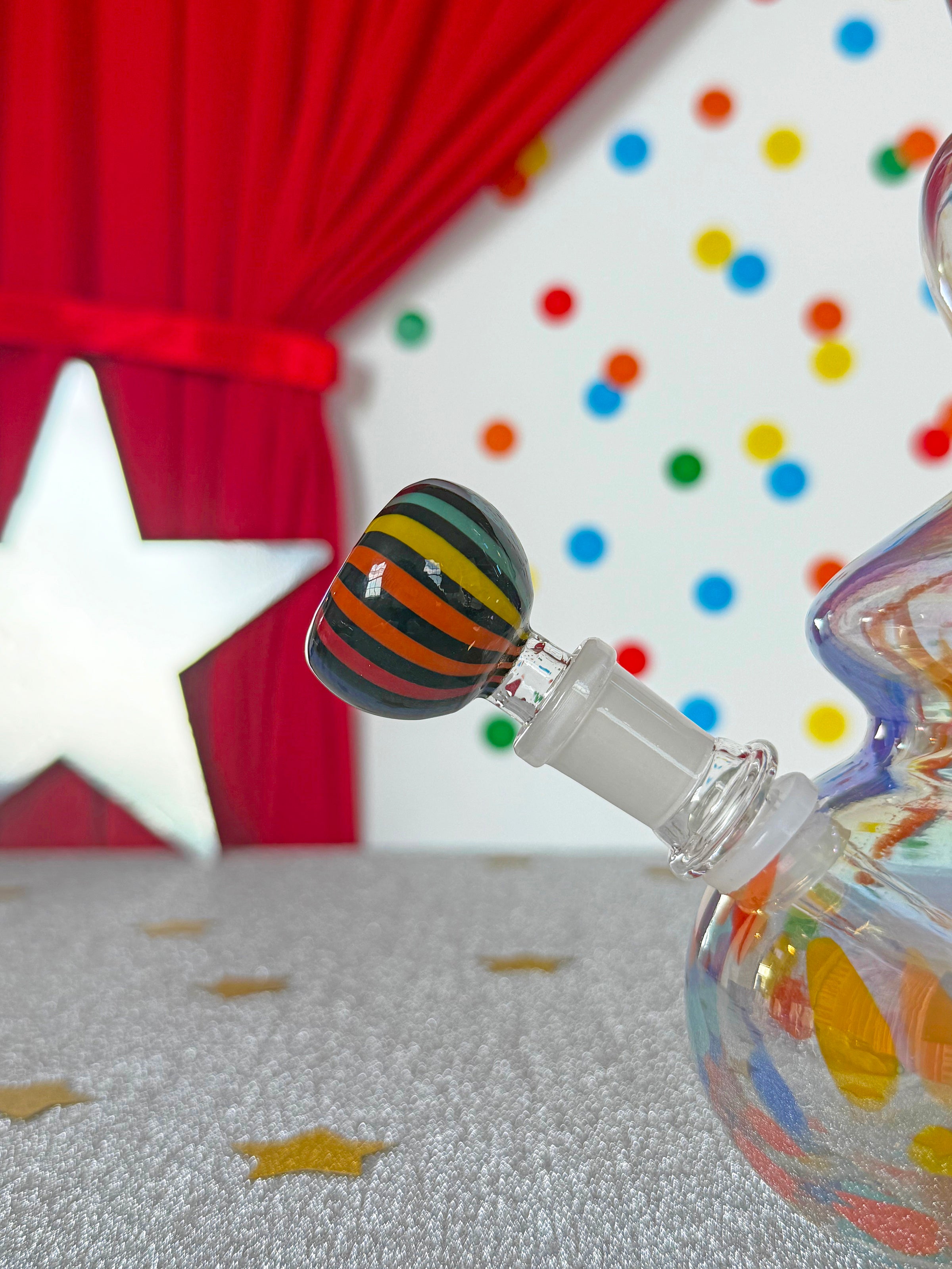 Rainbow Stripe Slide