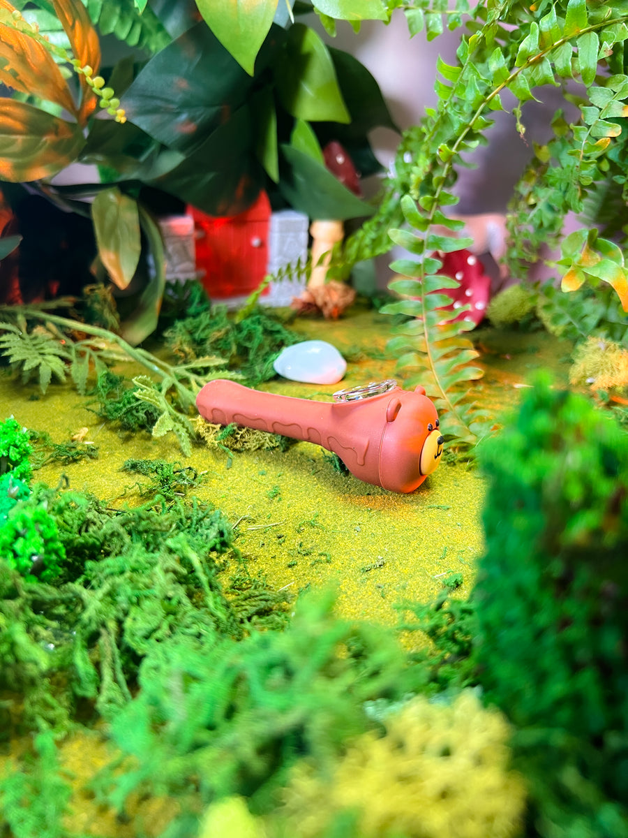 Silicone Teddy Pipe