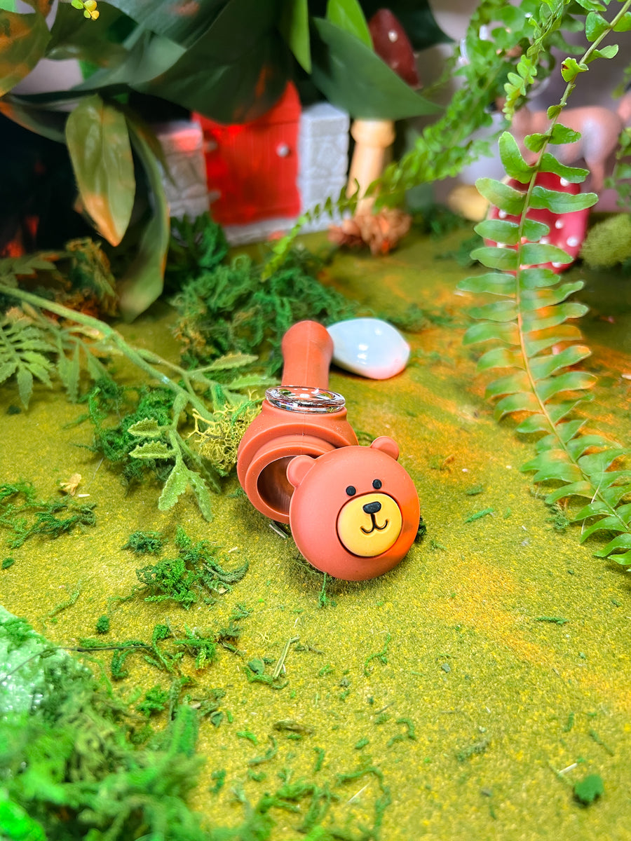 Silicone Teddy Pipe