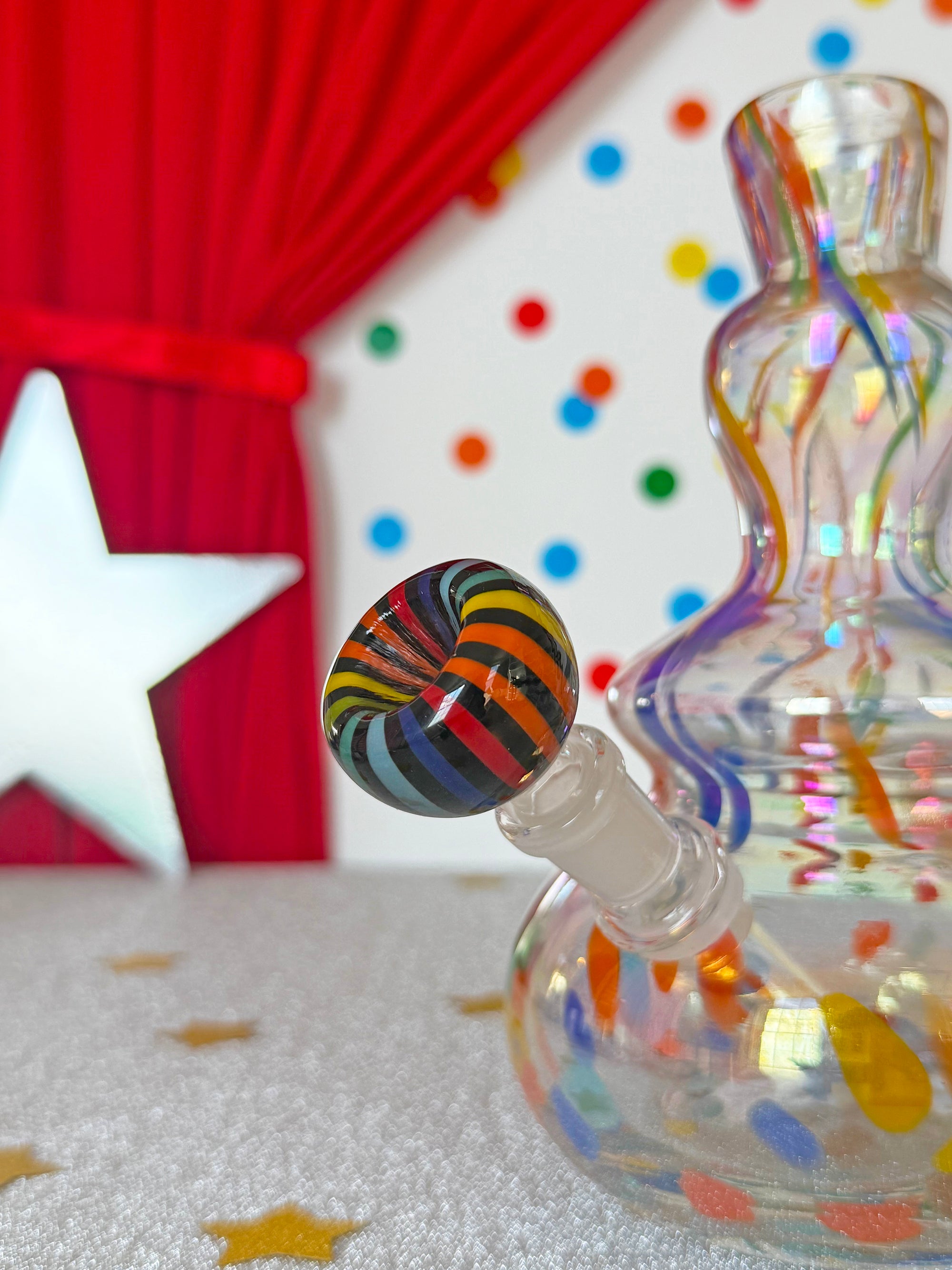 Rainbow Stripe Slide