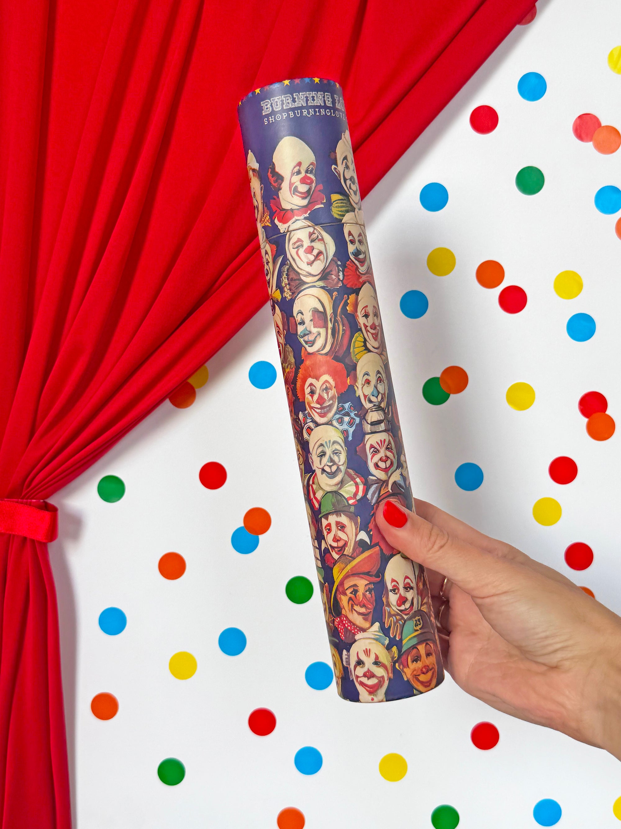 XXL Clown Cylinder Matches