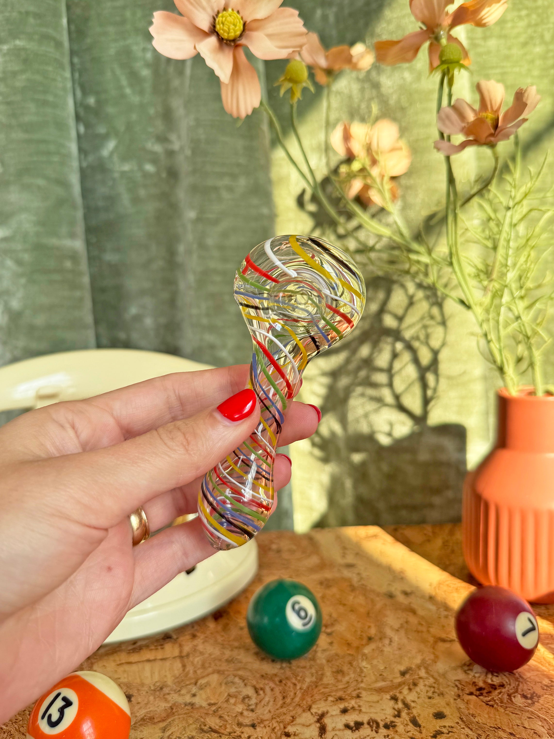 Rainbow Swirl Pipe