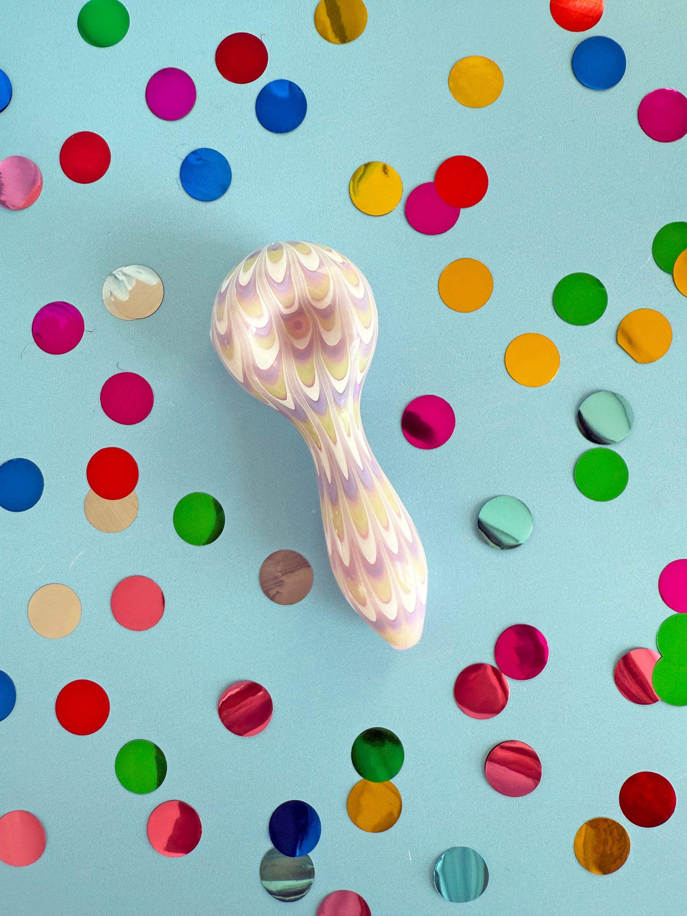 Cotton Candy Swirl Pipe