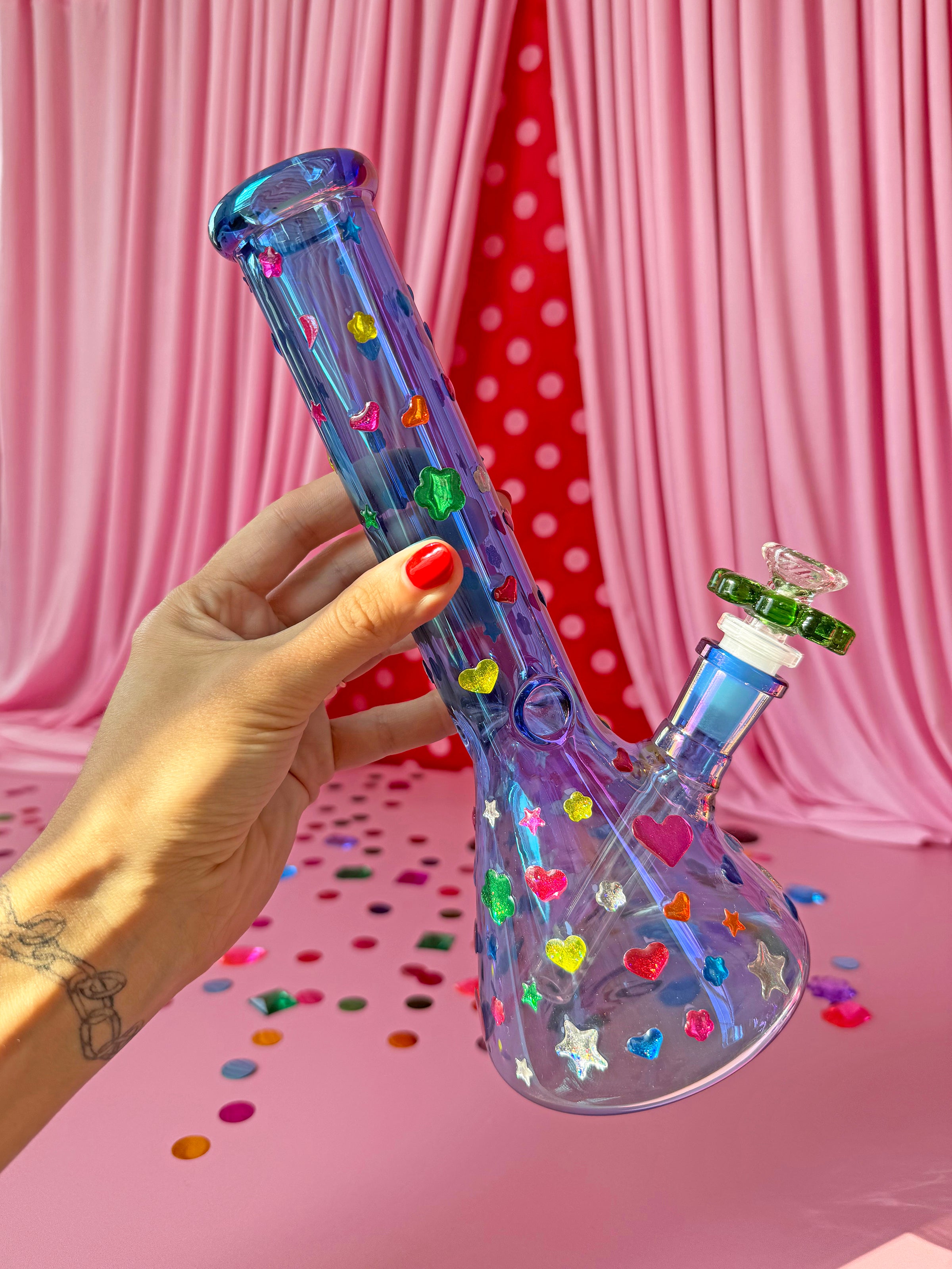 SECONDS Confetti Bong
