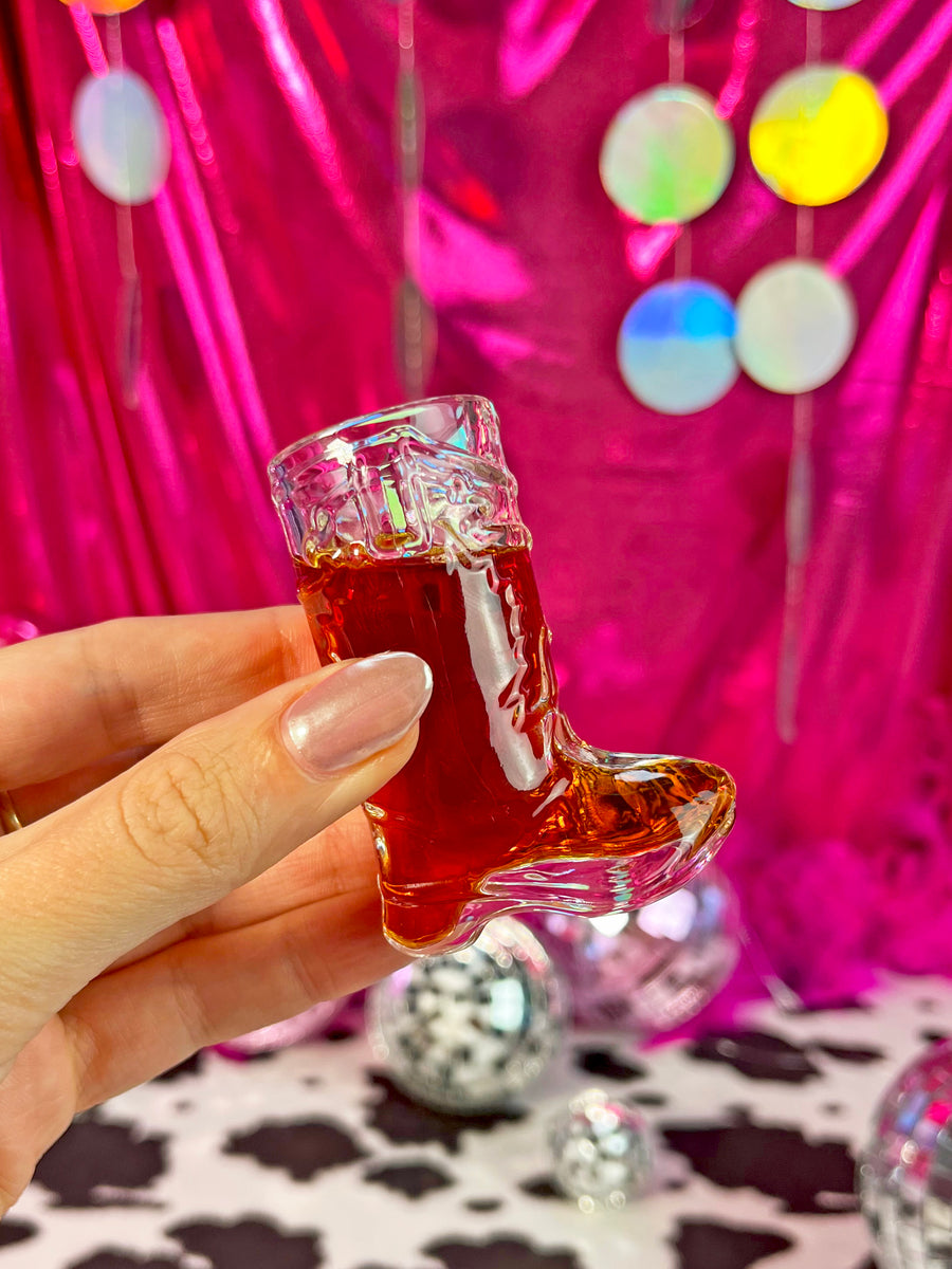 Cowboy Boot Shot Glass