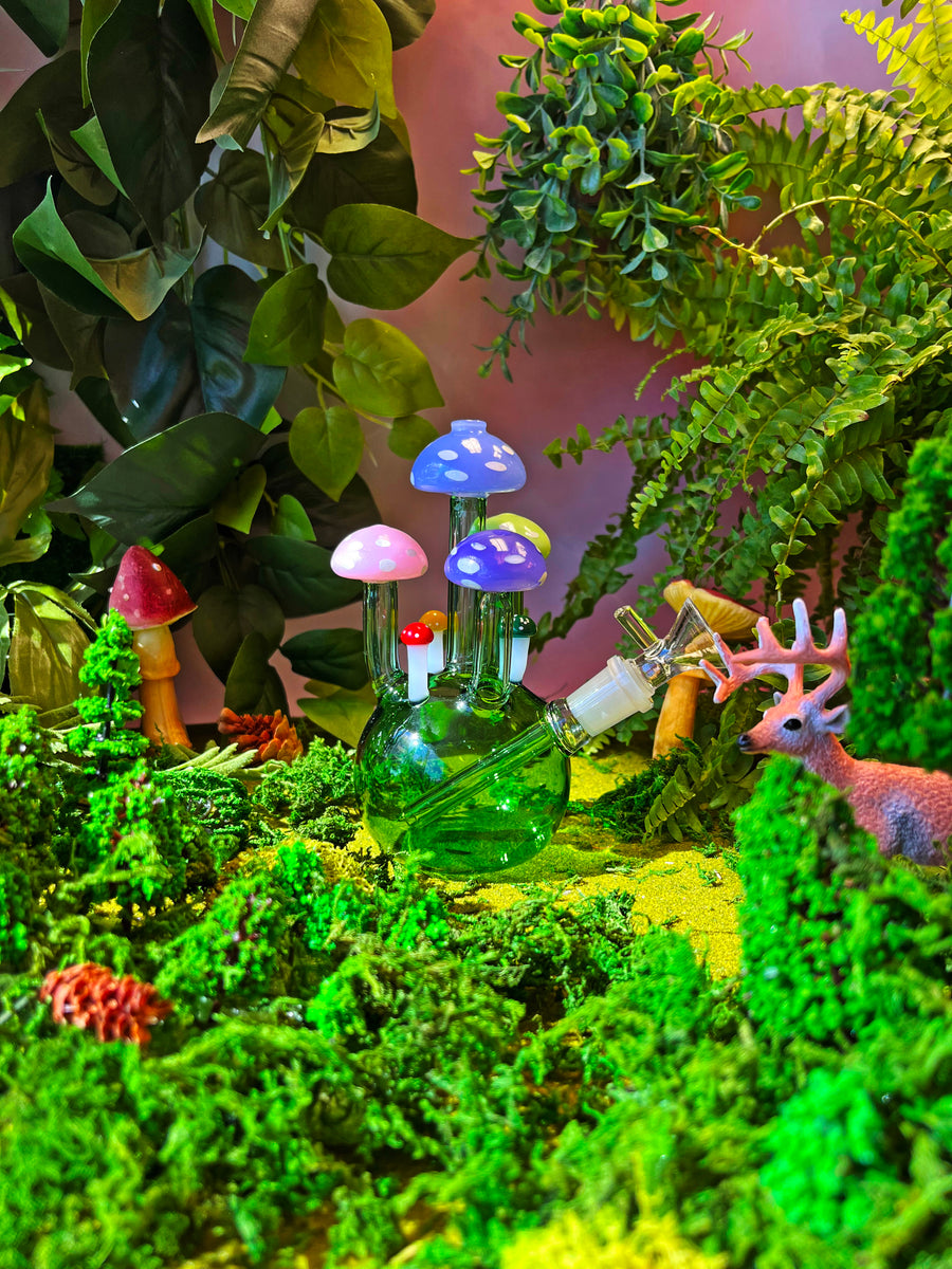 Mushroom Meadow Bubbler