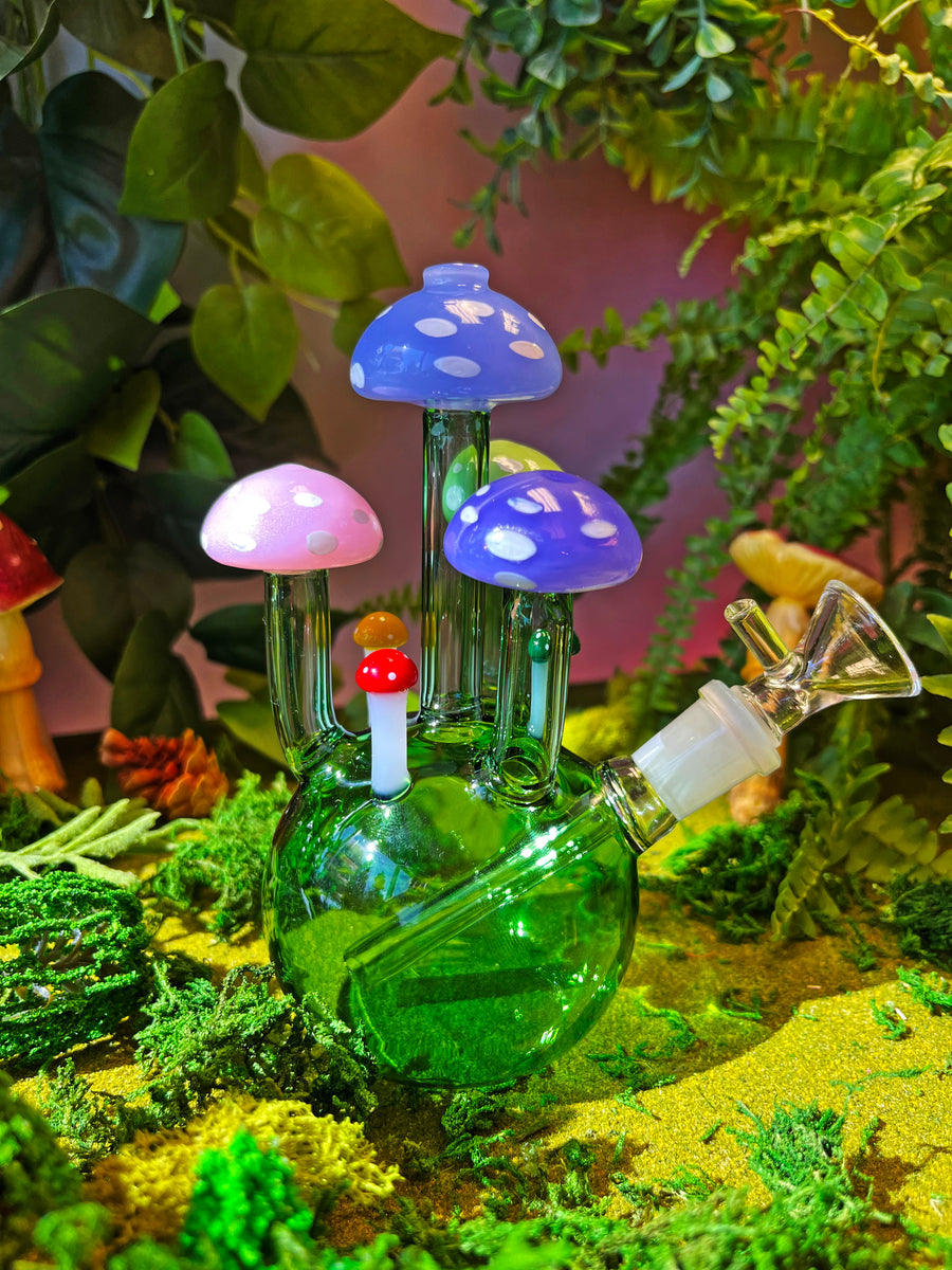 Mushroom Meadow Bubbler