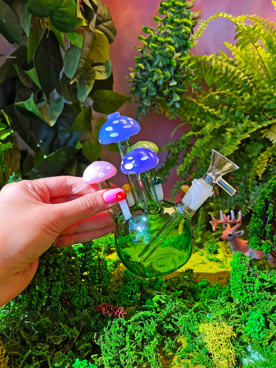 Mushroom Meadow Bubbler