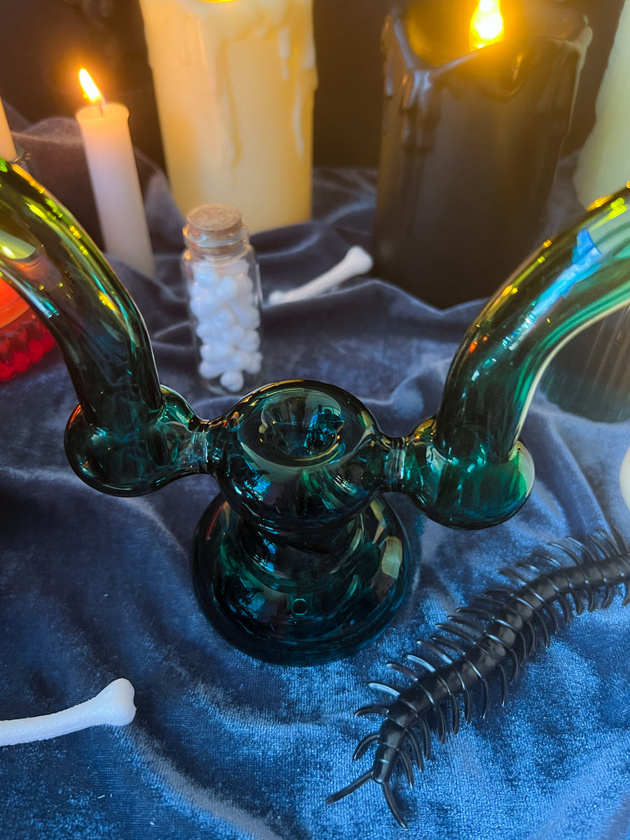 Buddy System Double Bubbler - Teal