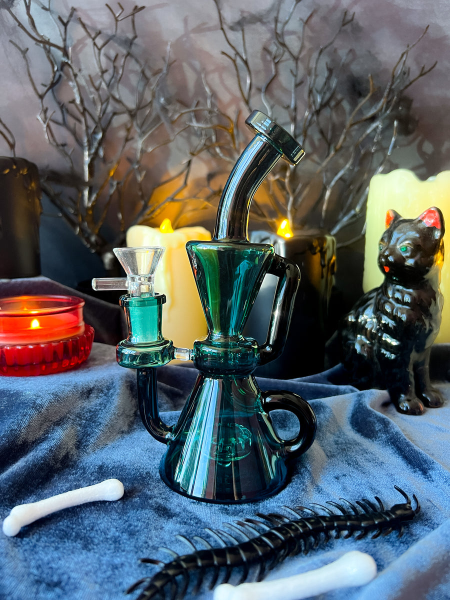 Hourglass Recycler - Teal