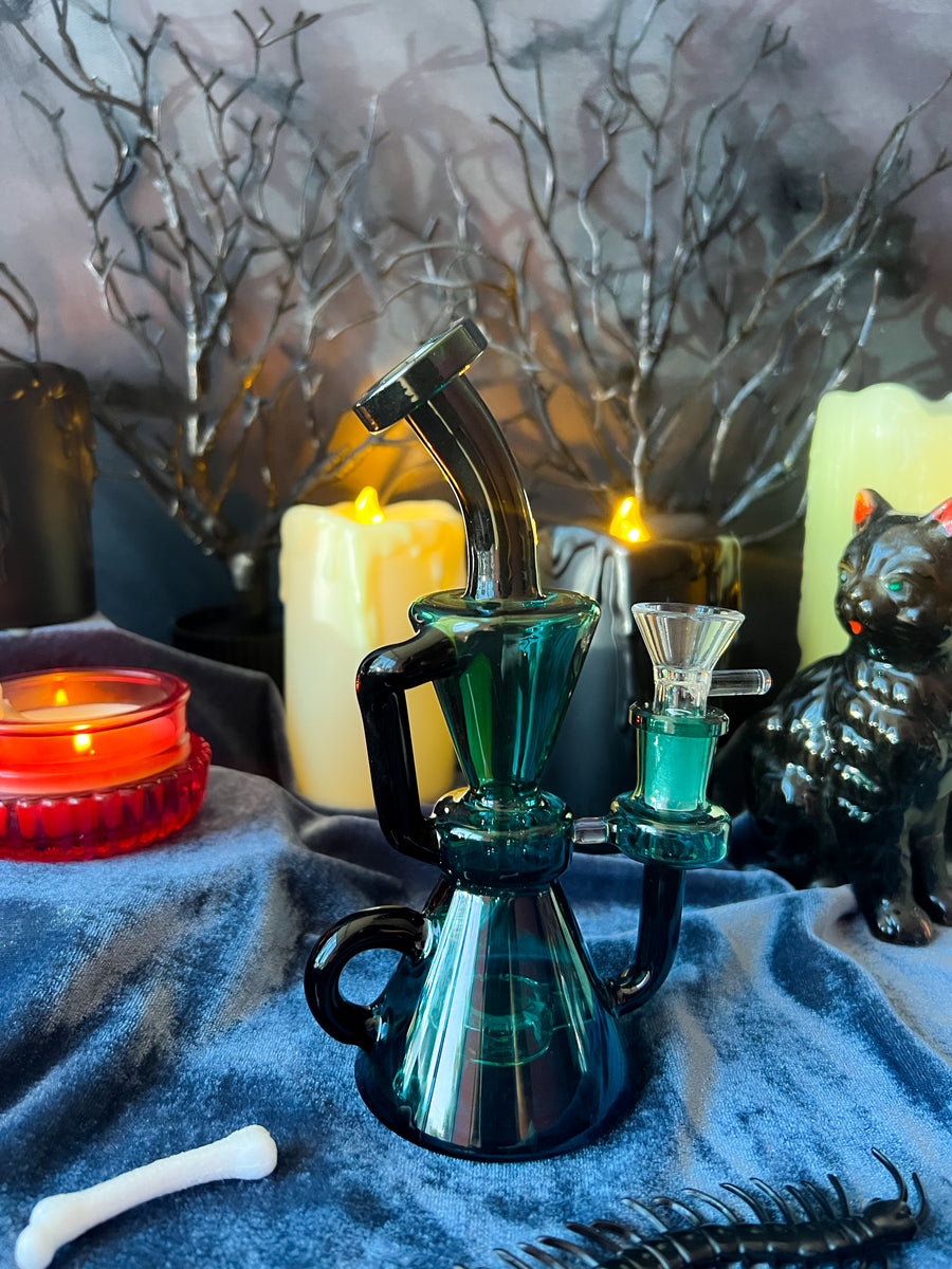 Hourglass Recycler - Teal