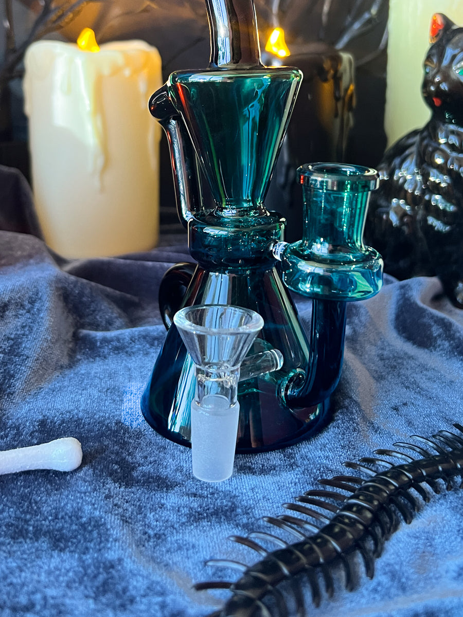 Hourglass Recycler - Teal