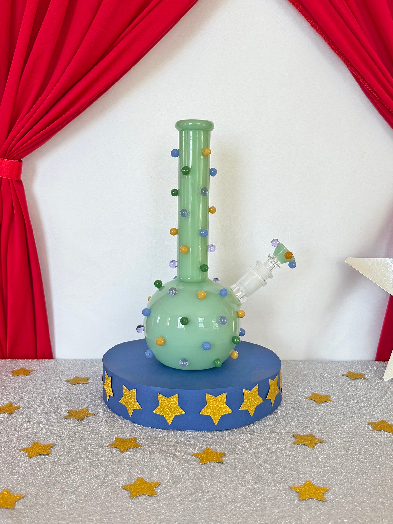 Circus Dots Bong- Jade