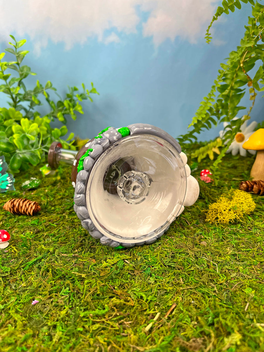 Gnome Home Bong- brown