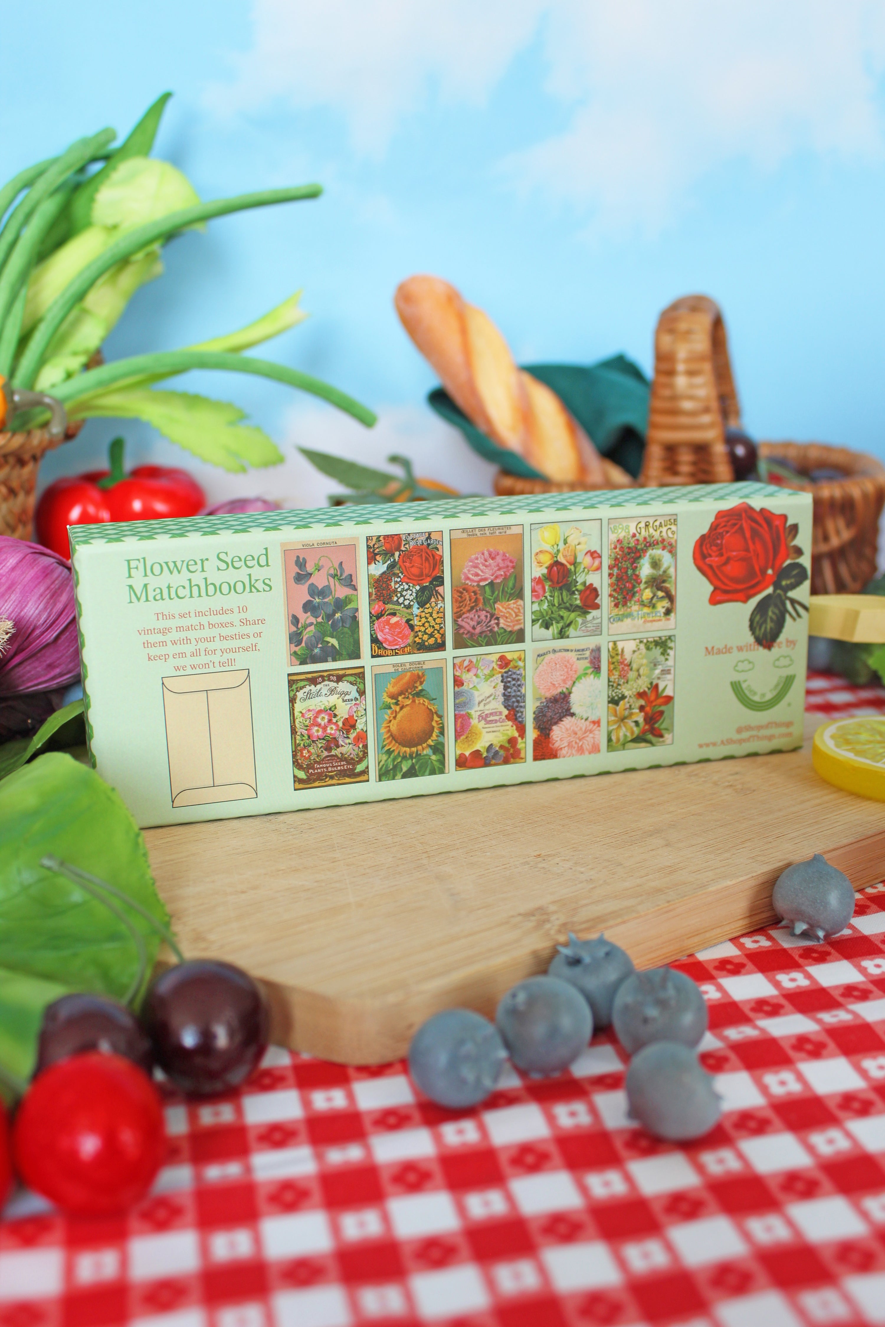 Flower Seed Match Set