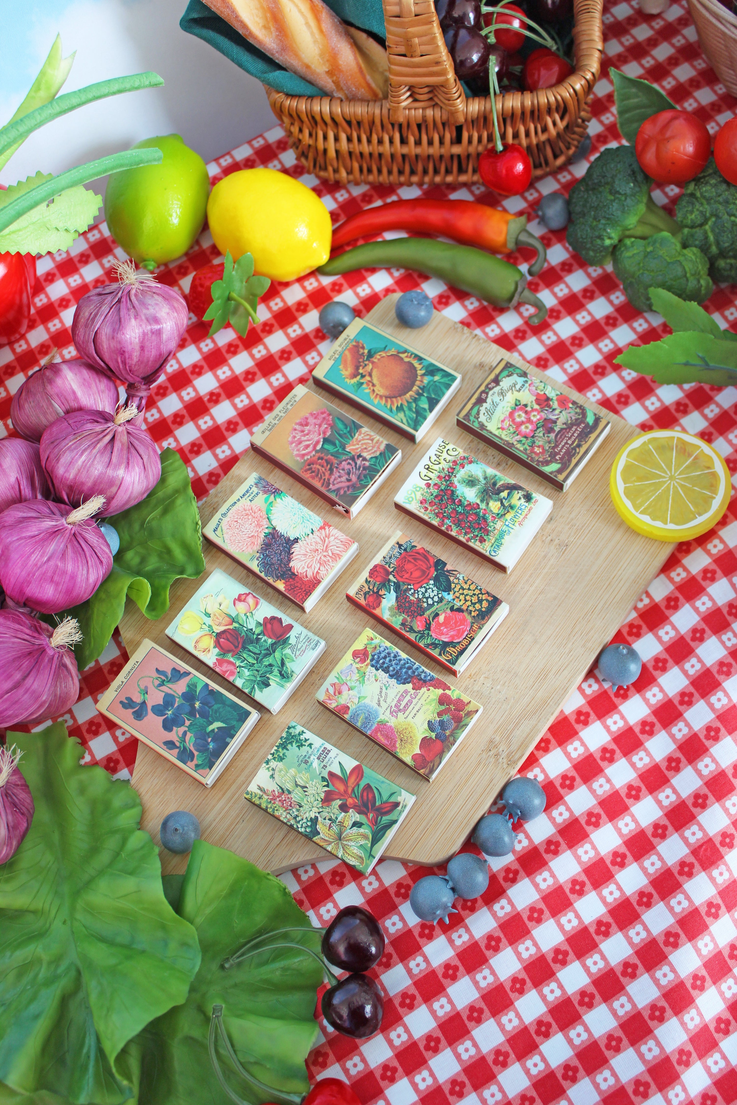 Flower Seed Match Set