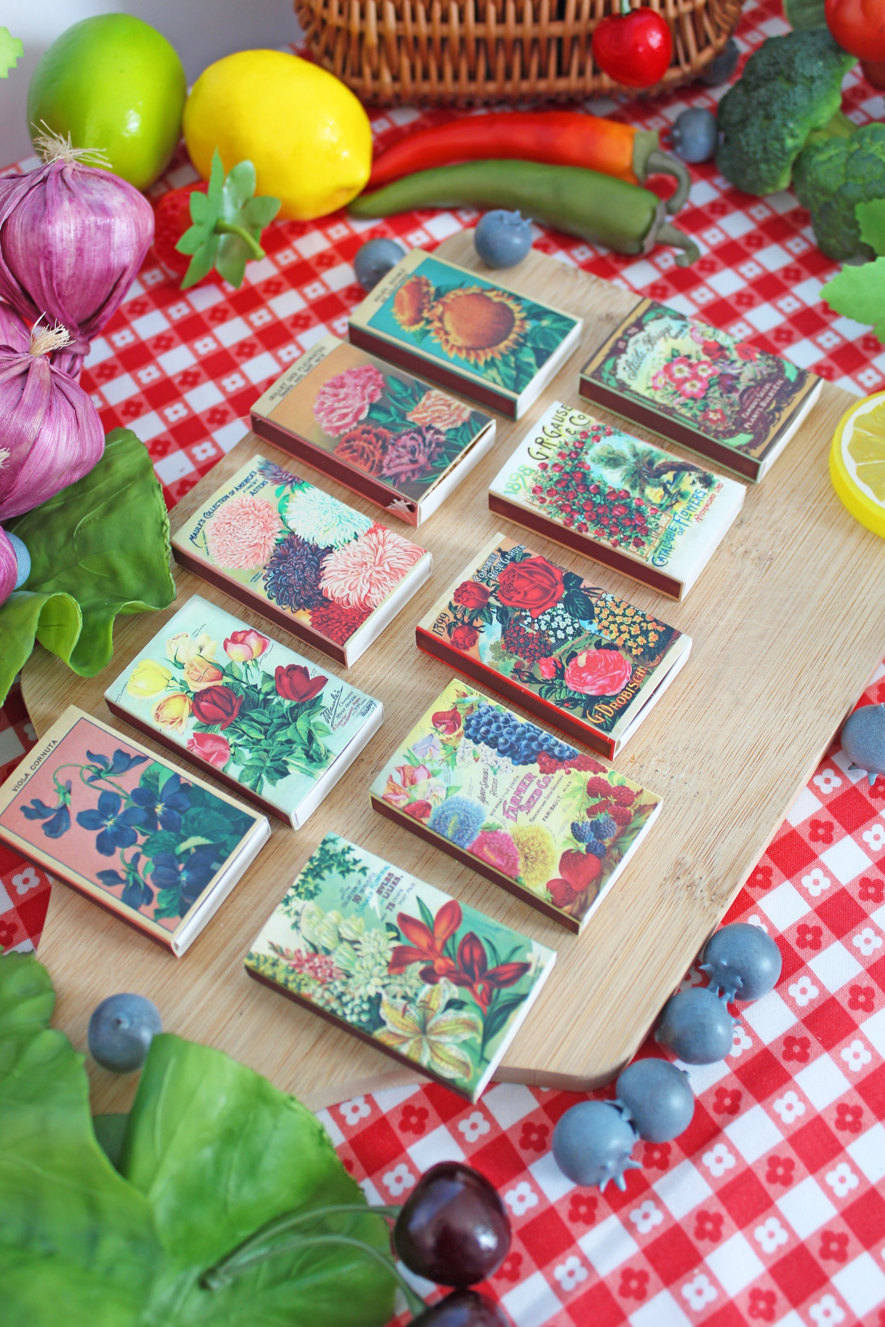 Flower Seed Match Set