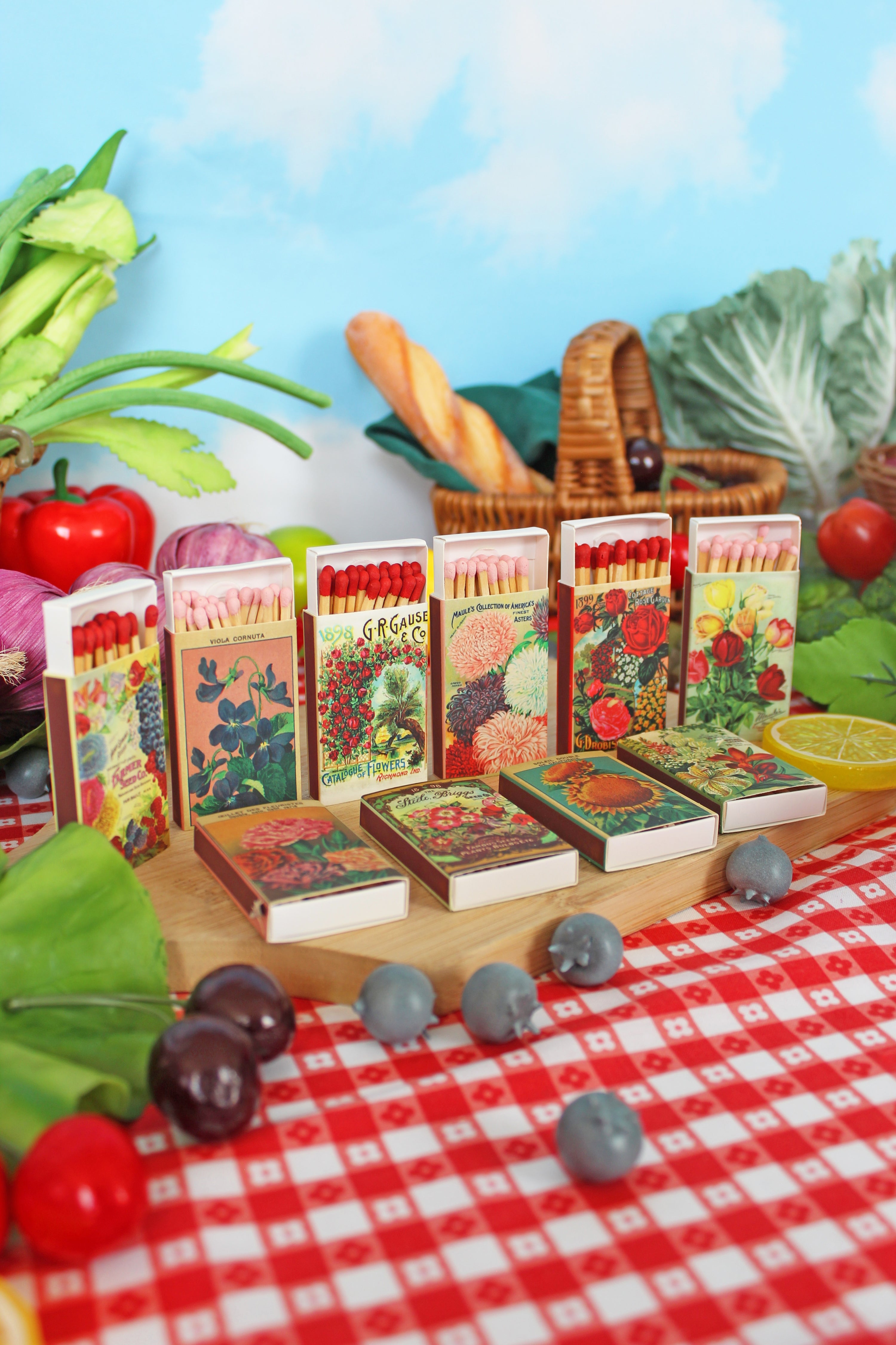 Flower Seed Match Set