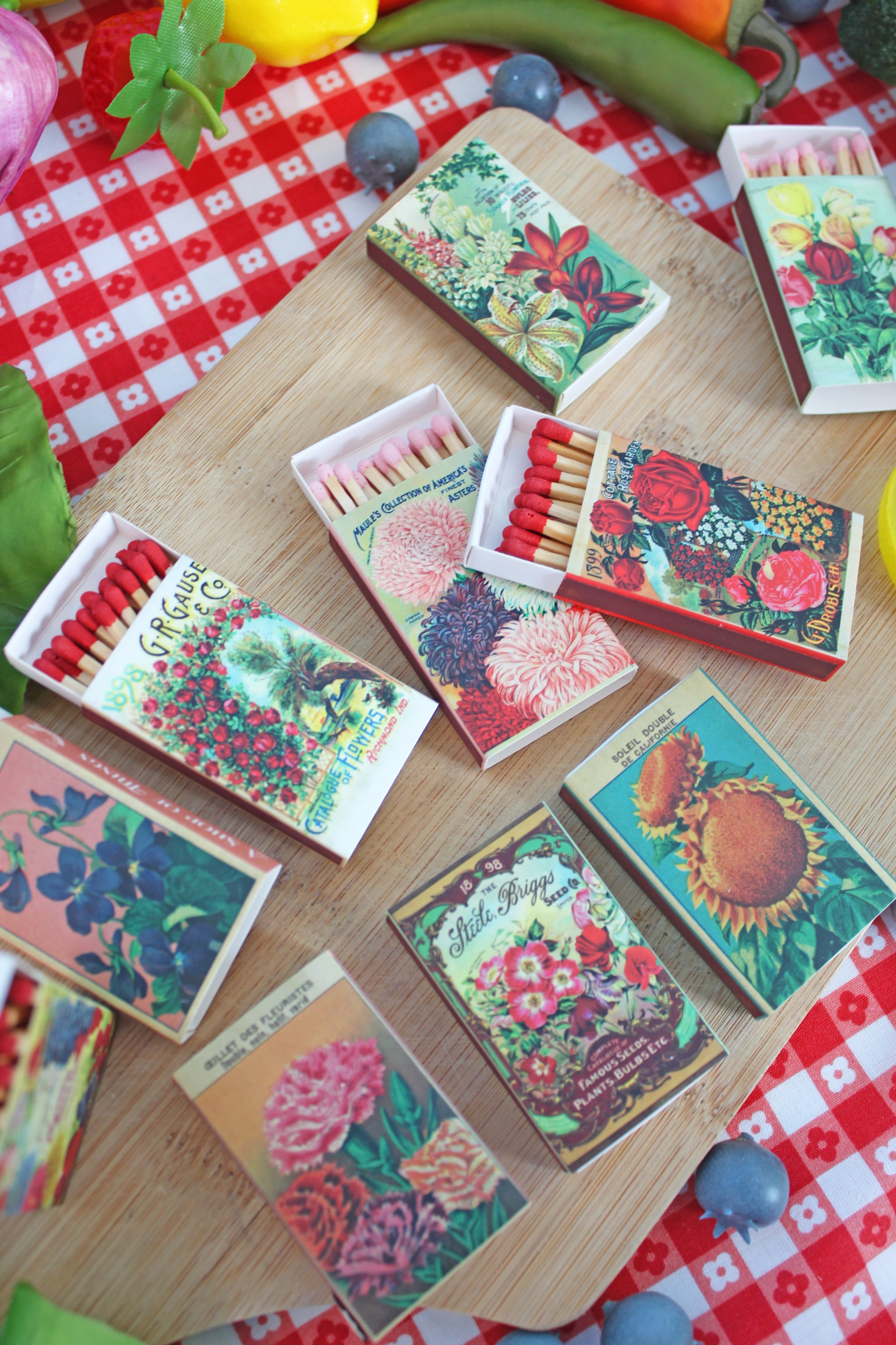 Flower Seed Match Set