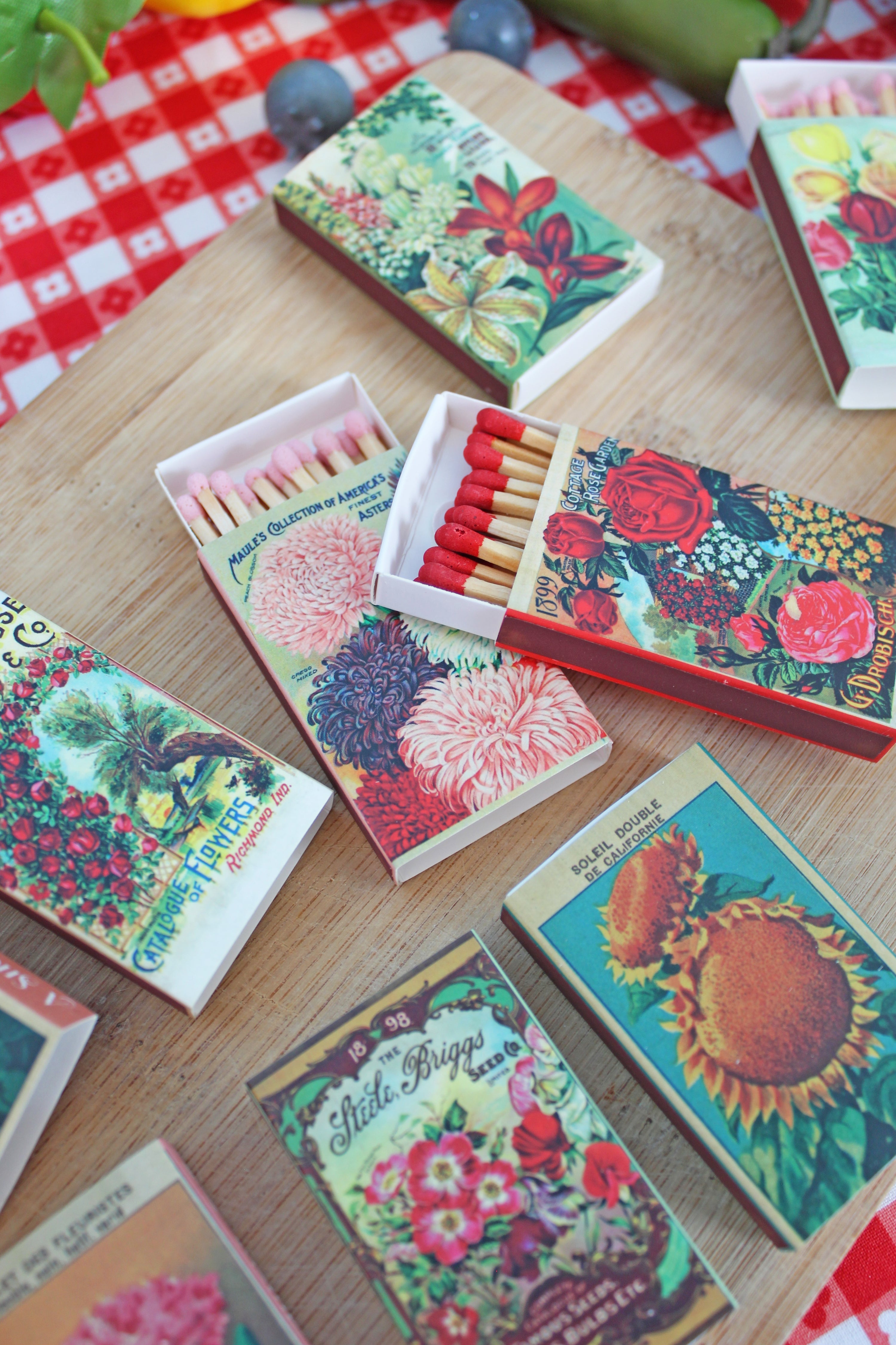 Flower Seed Match Set
