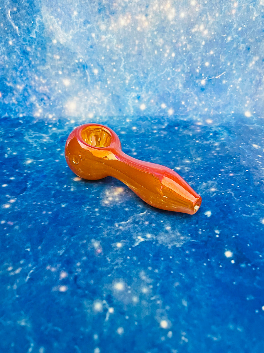 Iridescent Pipe- Amber
