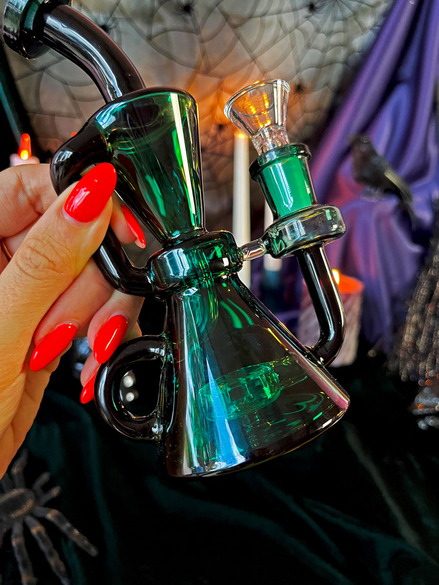 Hourglass Recycler - Teal