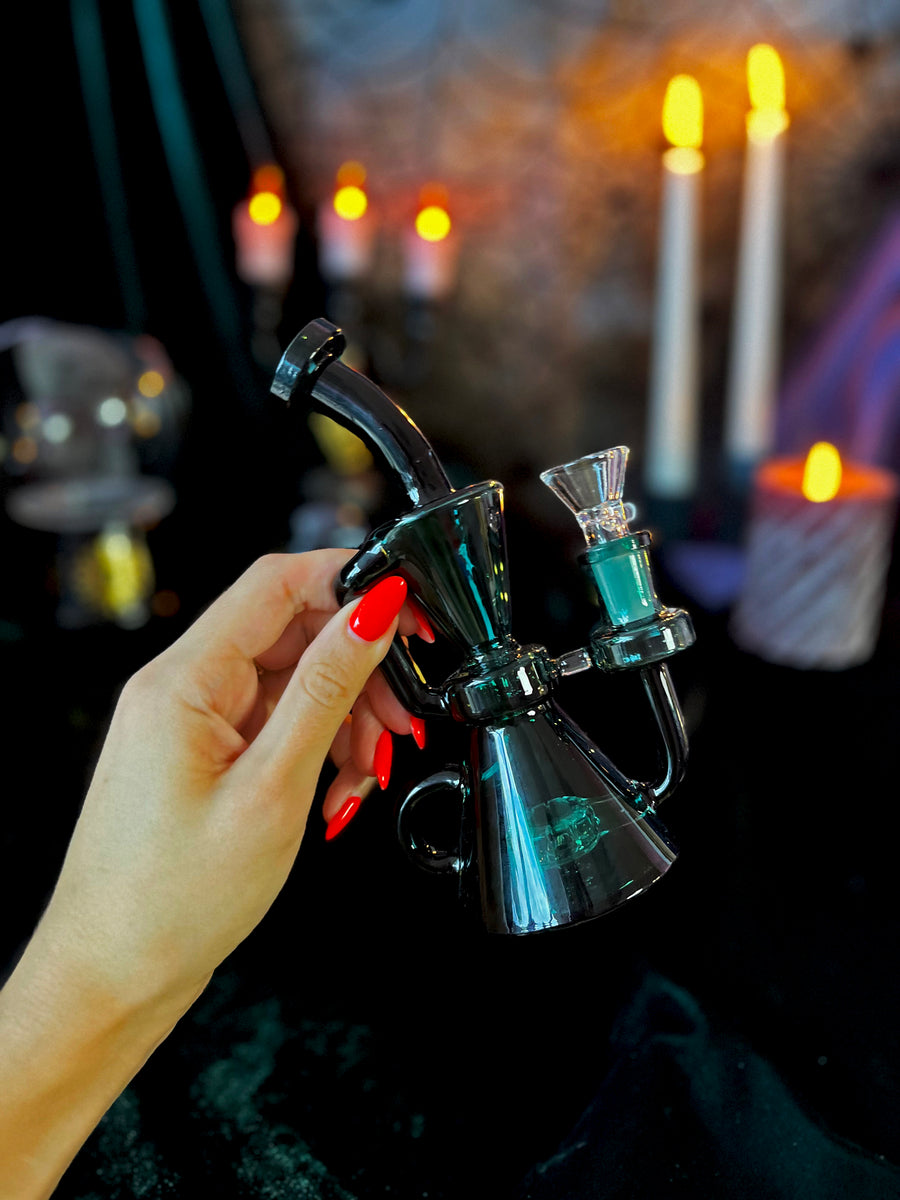 Hourglass Recycler - Teal