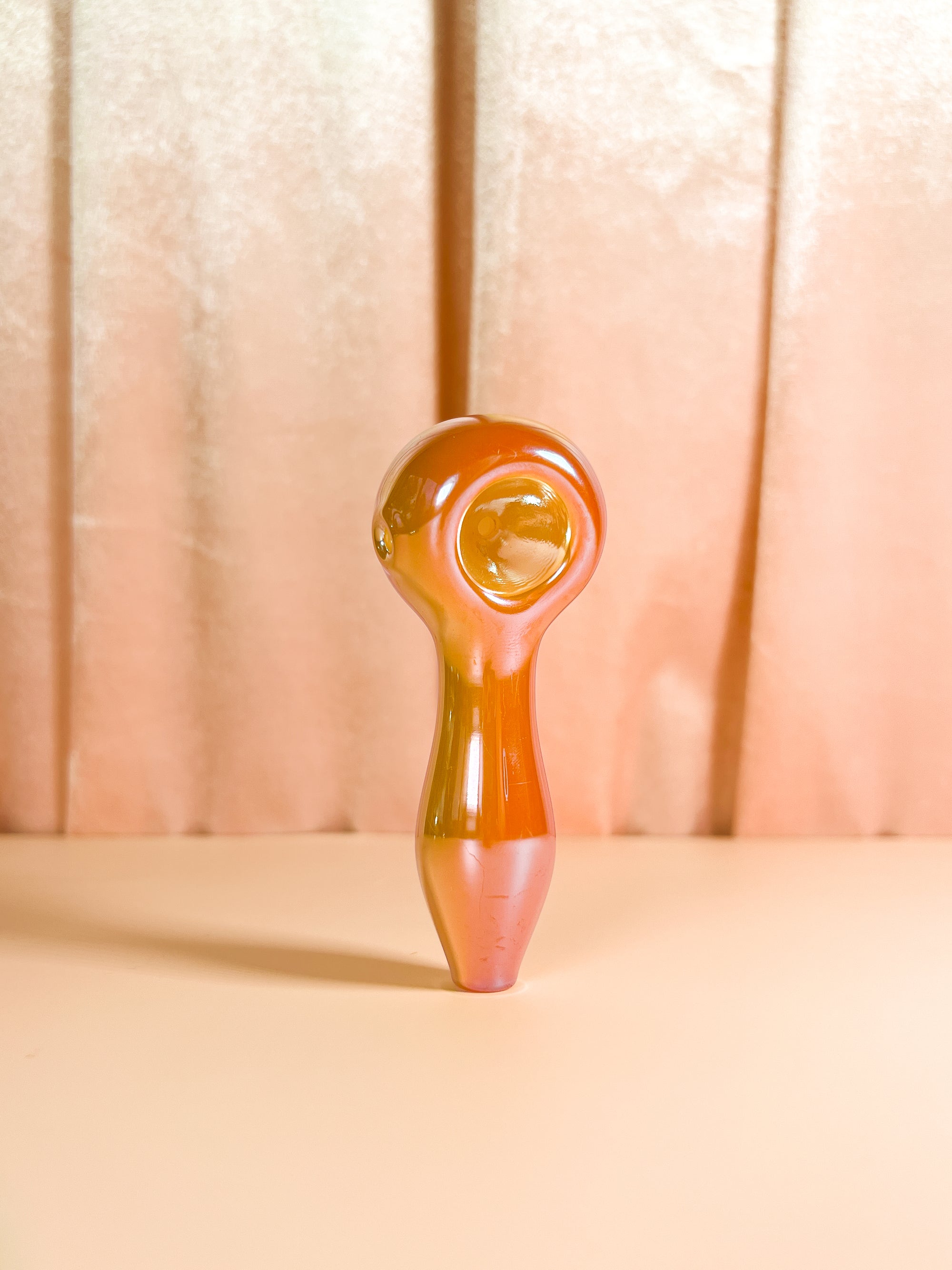 Iridescent Pipe- Amber