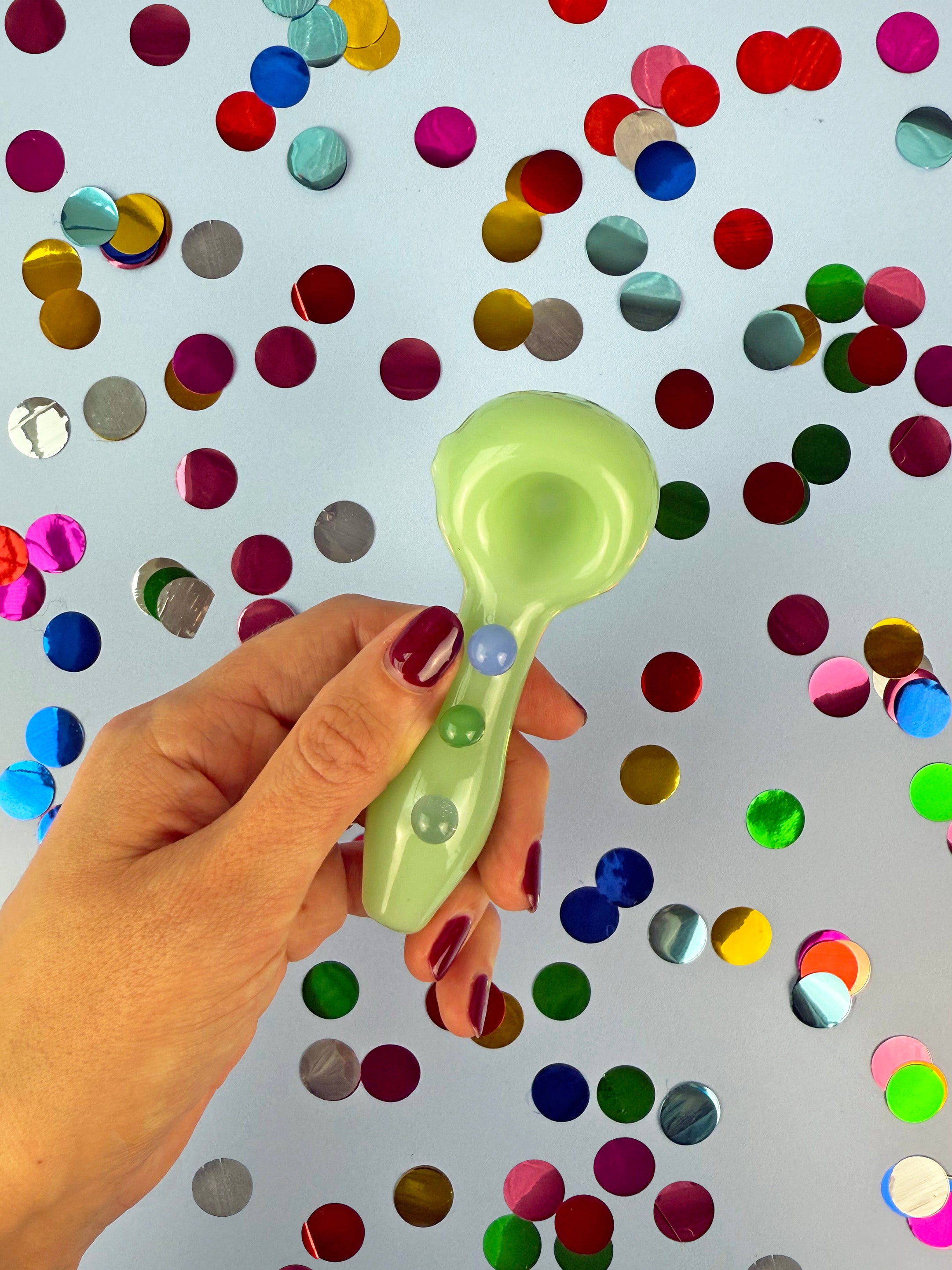 Jade Circus Dots Pipe