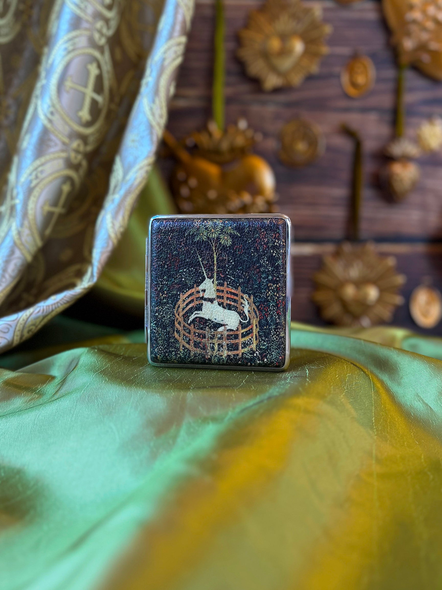 Medieval Tapestry Cig Case