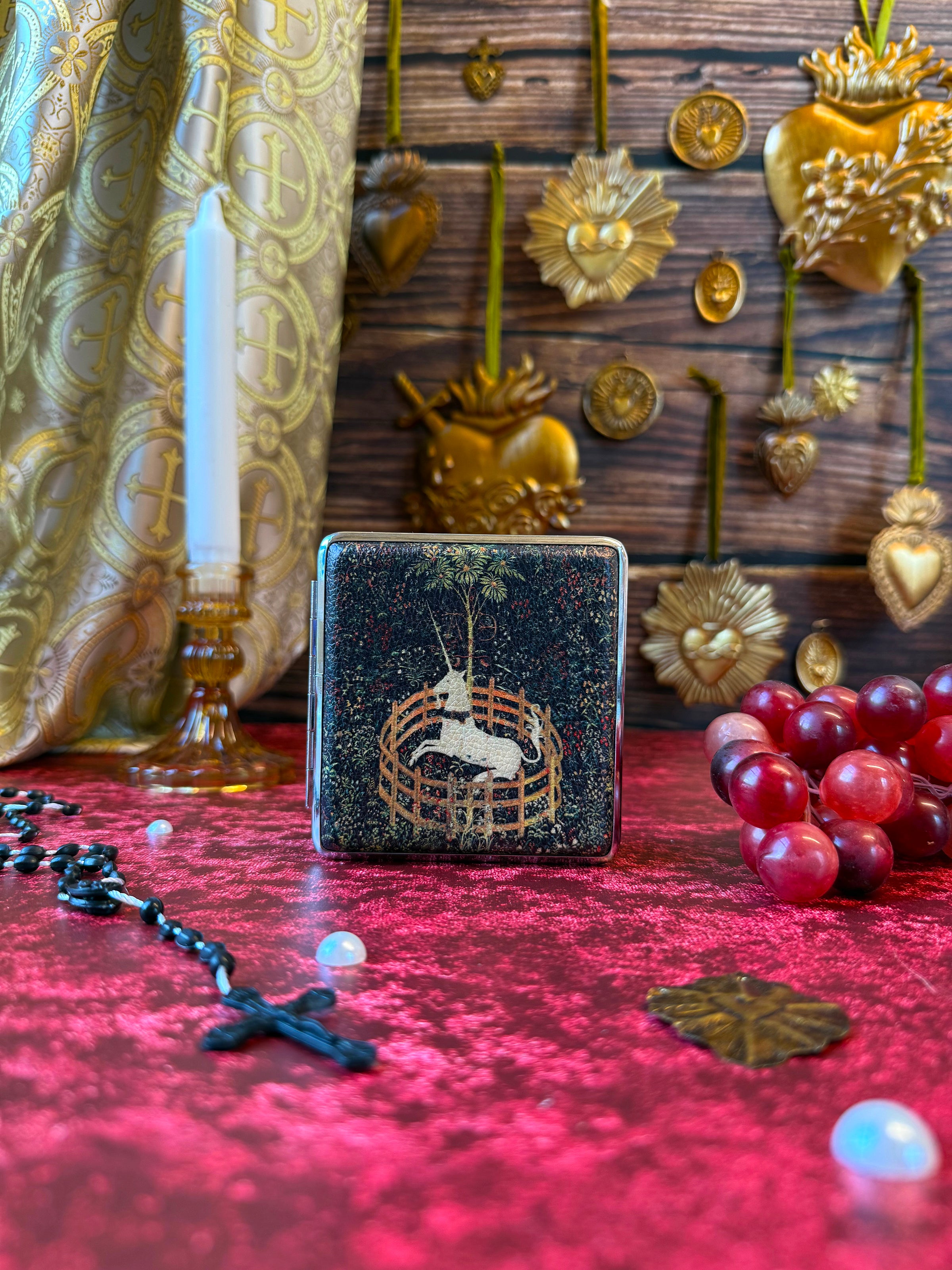 Medieval Tapestry Cig Case