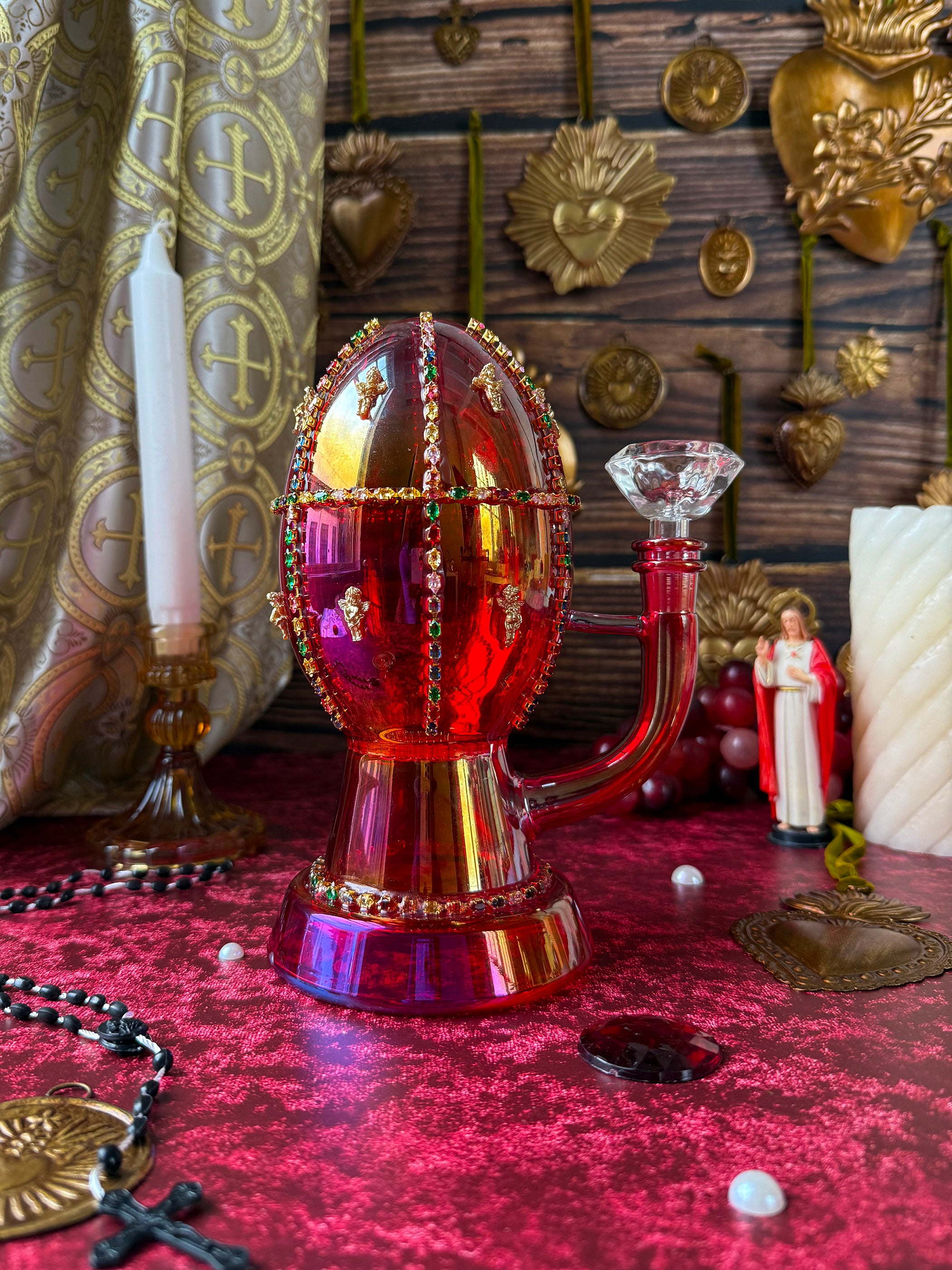 Fauxberge Egg Bubbler